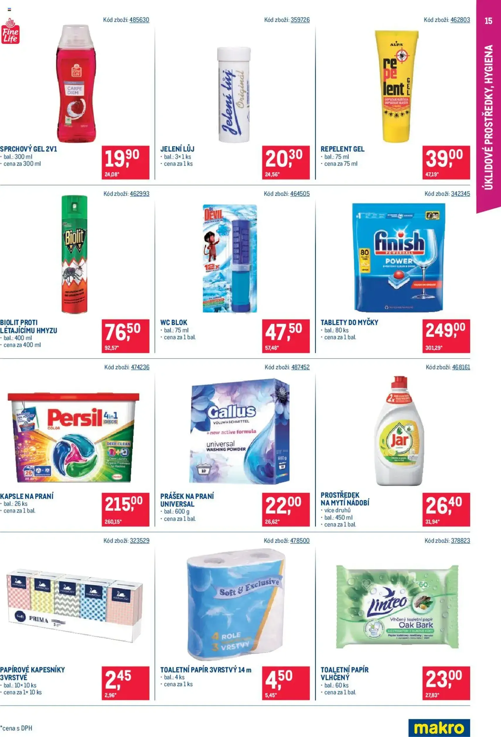 Makro leták - Maloobchod - platný leták od 10.09.2025 strana 15 z 18 Makro leták - Maloobchod - platný leták od 10.09.2025 strana 15 z 18