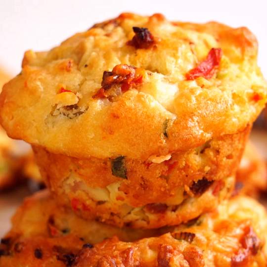Anteprima ricetta Muffin salati morbidi