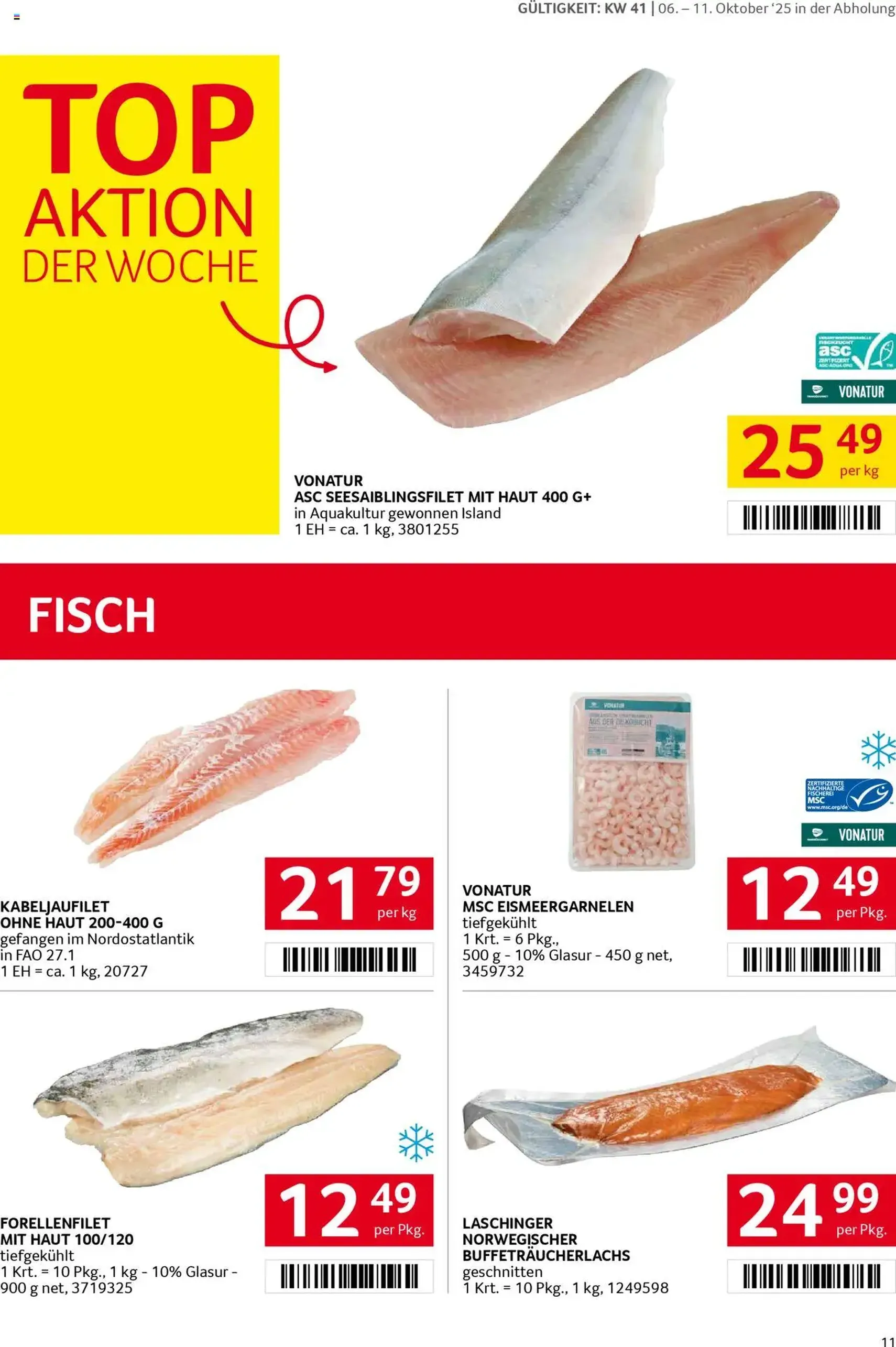 Transgourmet Flugblatt - Gültiger Prospekt ab 05.10.2025, Seite 10 von insgesamt 26