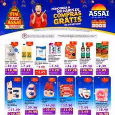 Encarte Assaí Atacadista - pré-visualização do folheto, válido a partir de 04/12/2025