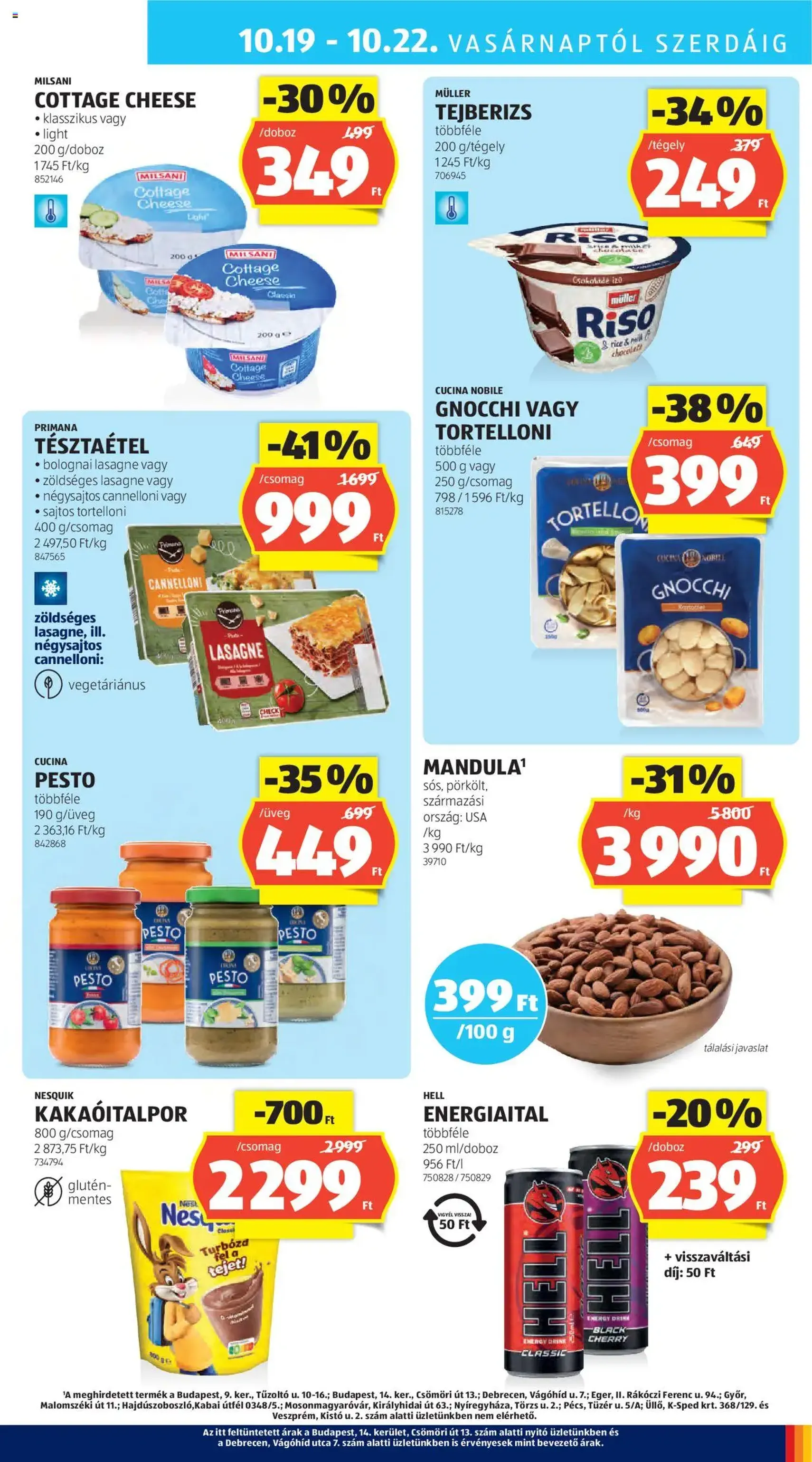 Aldi Akciós újság - 2025.10.16. érvényes szórólap 29 oldal 50 oldalból Aldi Akciós újság - 2025.10.16. érvényes szórólap 29 oldal 50 oldalból