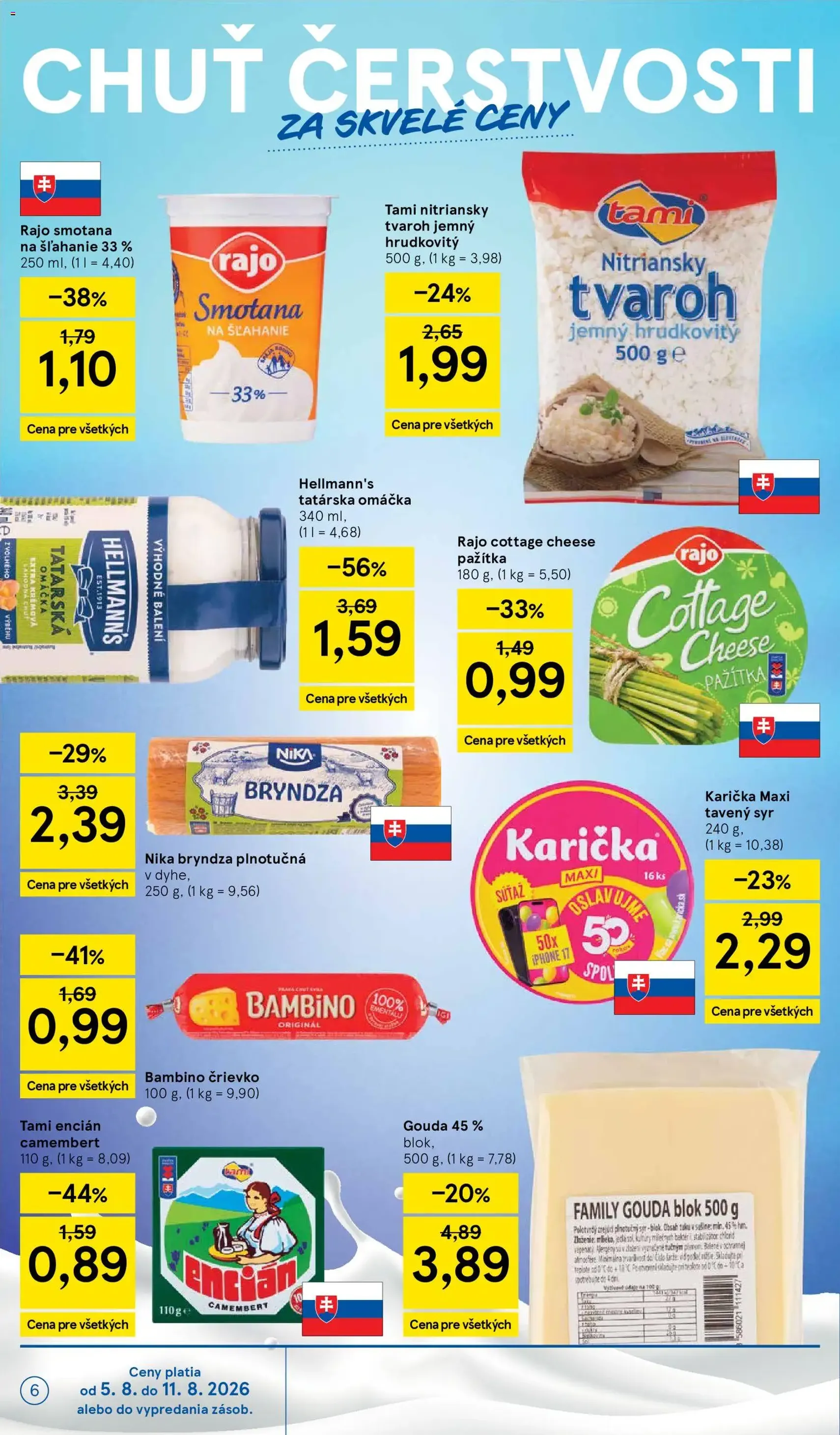 Tesco Hypermarket - leták - platný leták od 05.08.2026 strana 6 z 52