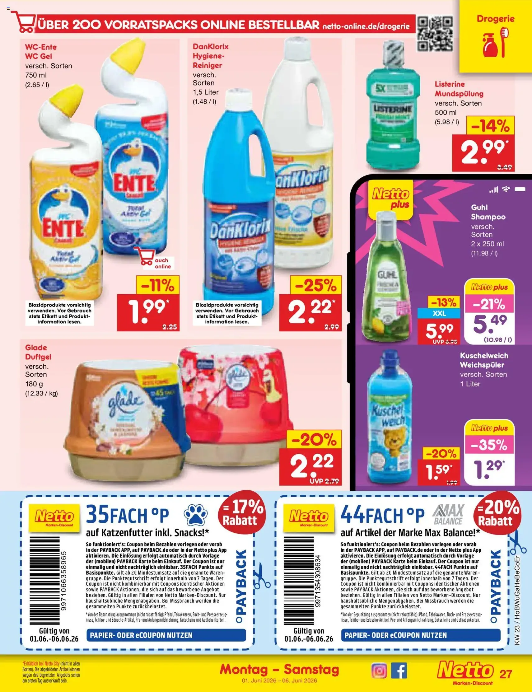 Netto Marken-Discount Prospekt - Gültiger Prospekt ab 01.06.2026, Seite 33 von insgesamt 66