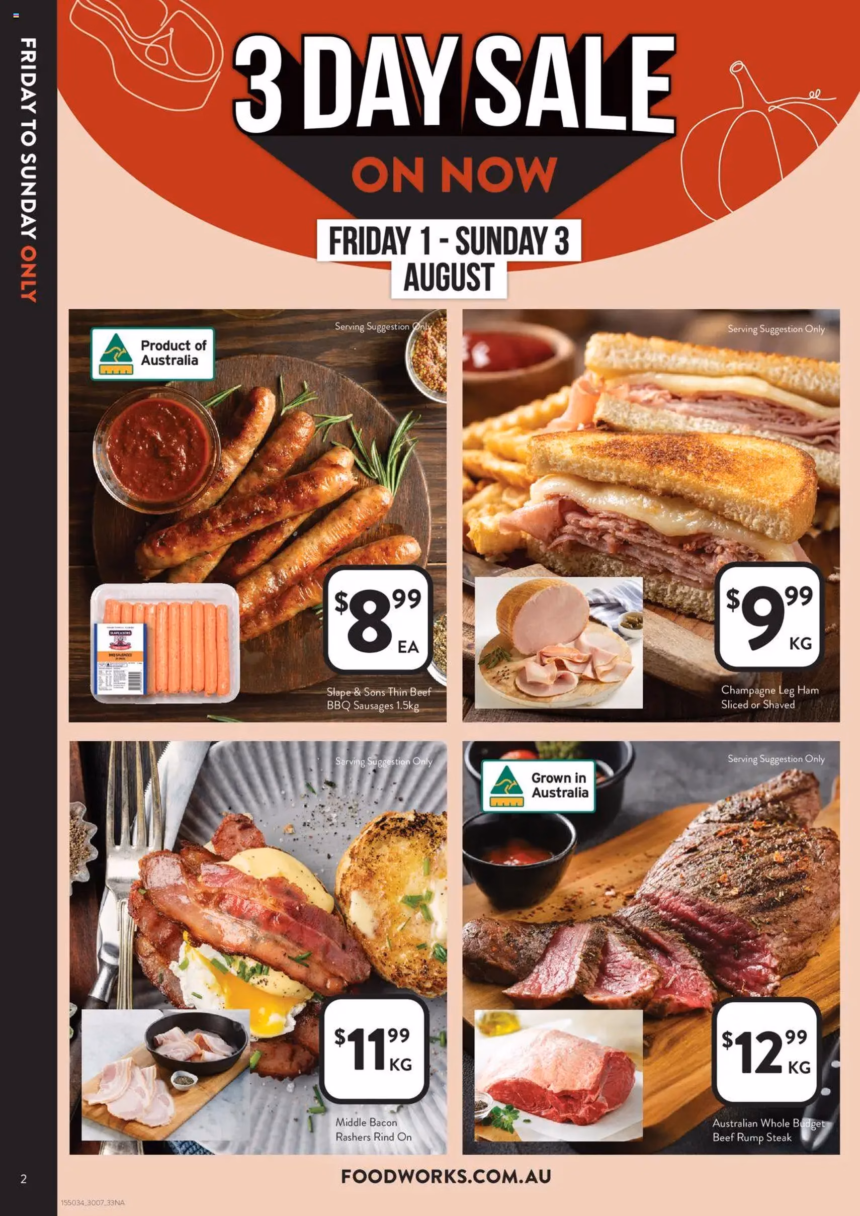 Foodworks - Catalogue NSW - valid flyer from 30/07/2025, page 2 of 33 Foodworks - Catalogue NSW - valid flyer from 30/07/2025, page 2 of 33