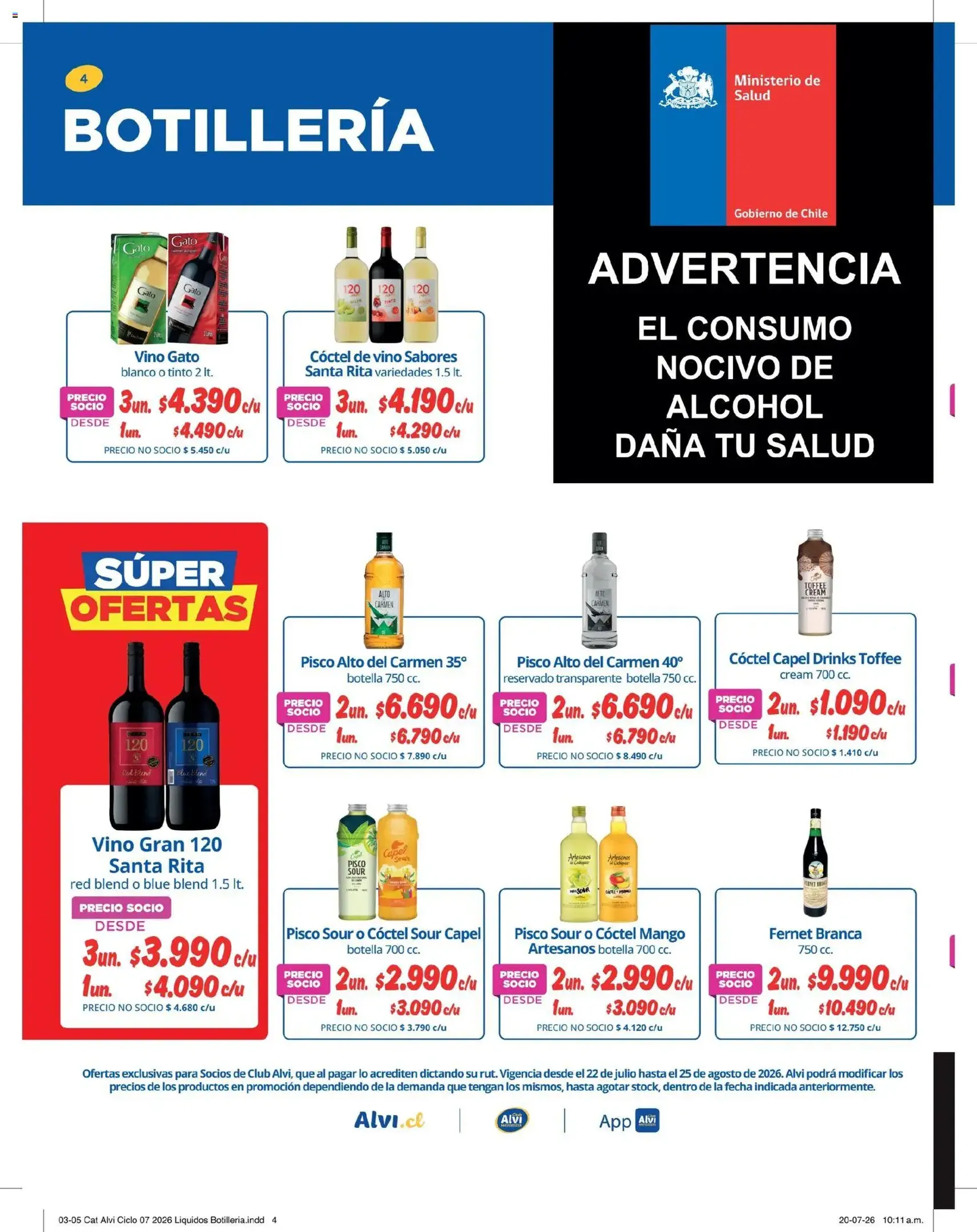 Alvi Ofertas - folleto válido desde 21.07.2026 página 4 de 24