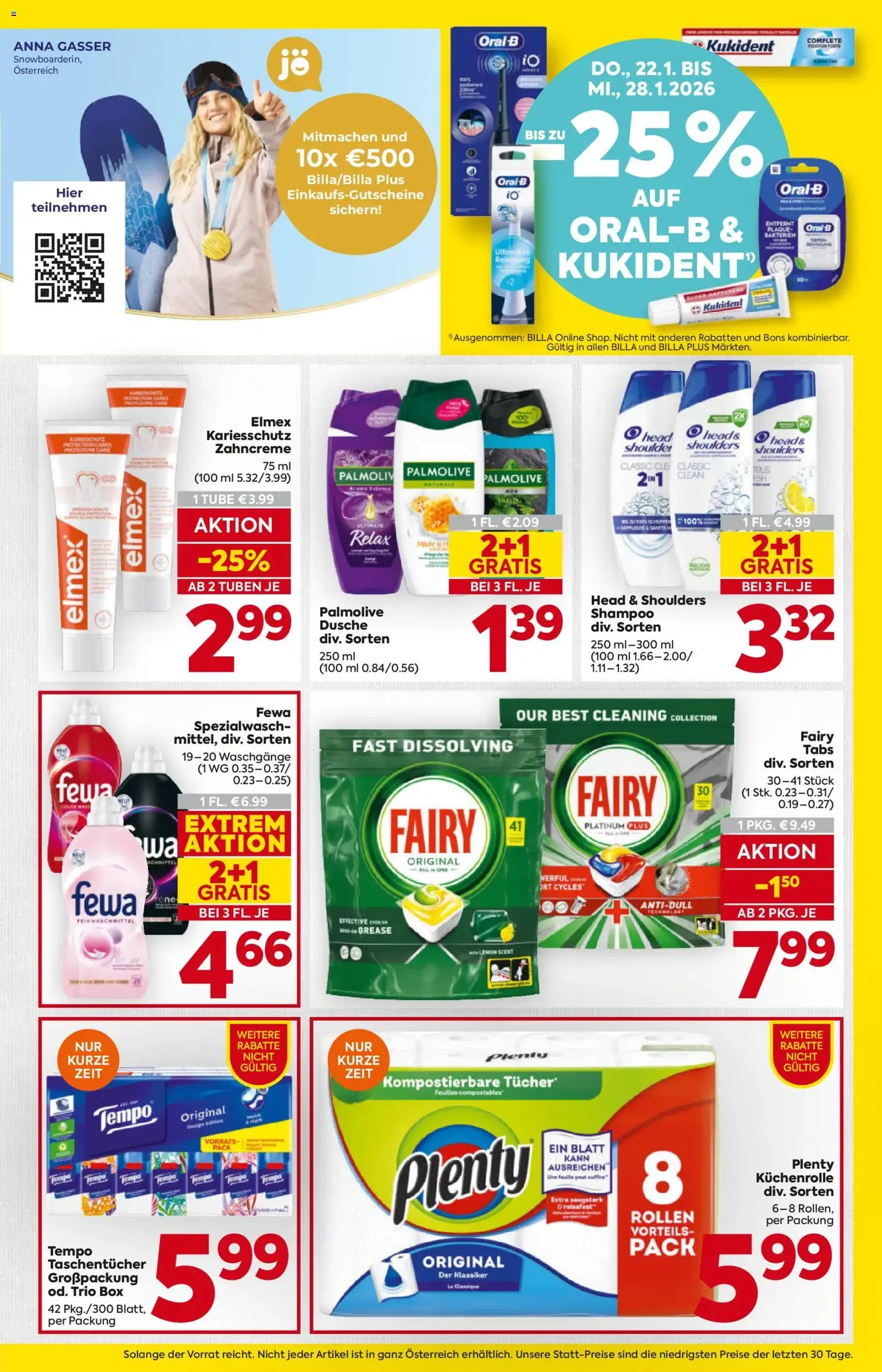 Billa Flugblatt - Gültiger Prospekt ab 22.01.2026, Seite 19 von insgesamt 20