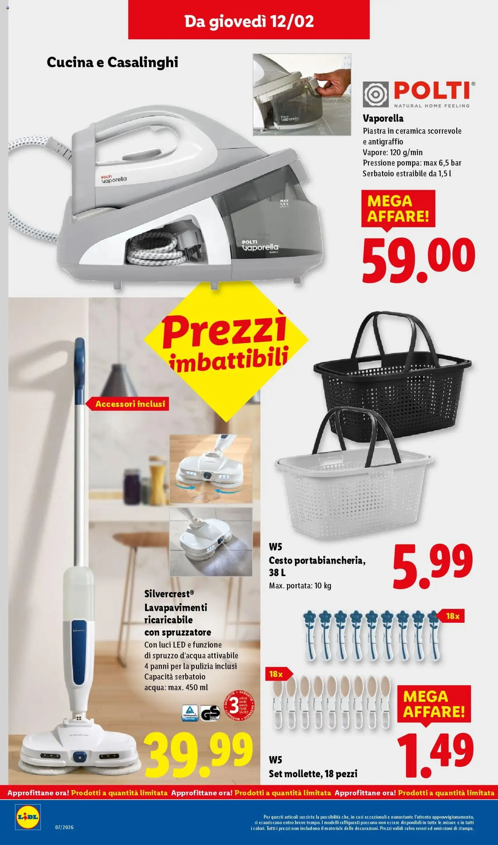 Volantino Lidl - volantino valido dal 09/02/2026 pagina 40 di 50