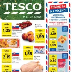 Tesco Hypermarket - leták - náhľad letáku platný od 17.06.2026