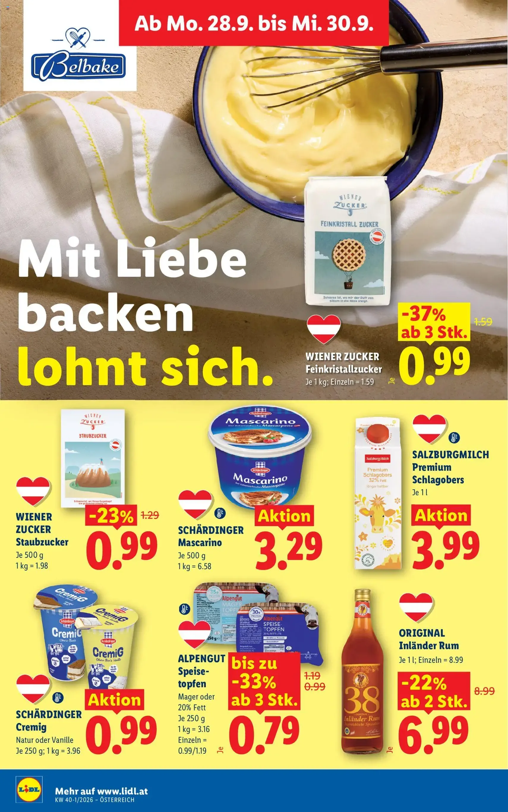 Lidl - Flugblatt - Gültiger Prospekt ab 24.09.2026, Seite 39 von insgesamt 55