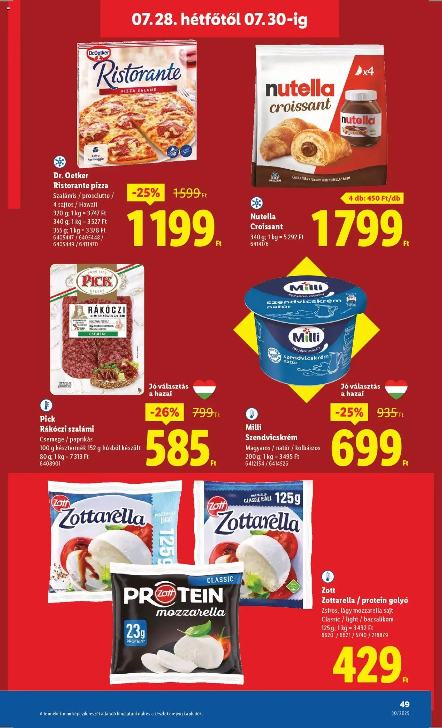 Lidl Akciós újság - 2025.07.24. érvényes szórólap 49 oldal 62 oldalból Lidl Akciós újság - 2025.07.24. érvényes szórólap 49 oldal 62 oldalból