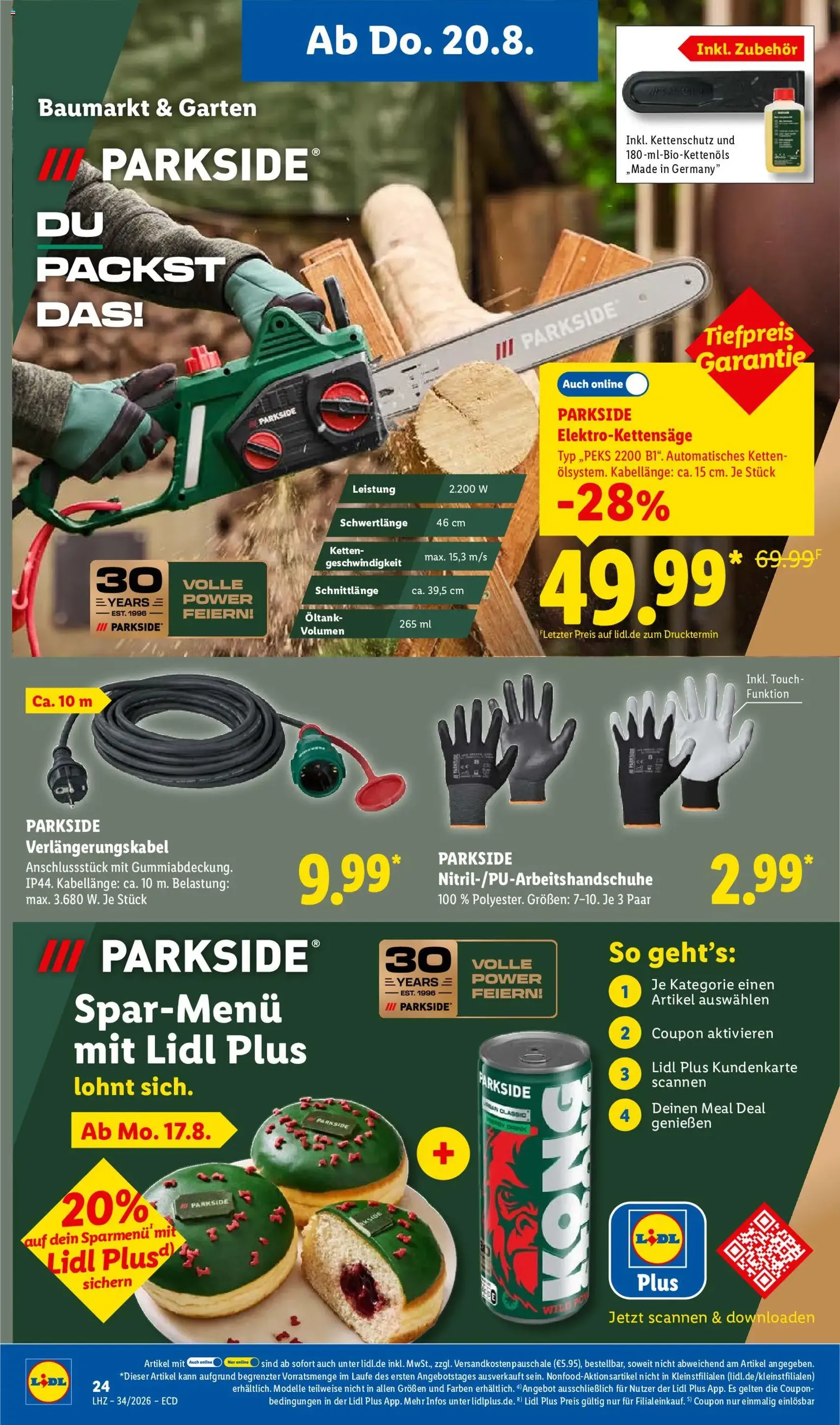 Lidl Prospekt - Gültiger Prospekt ab 17.08.2026, Seite 44 von insgesamt 72
