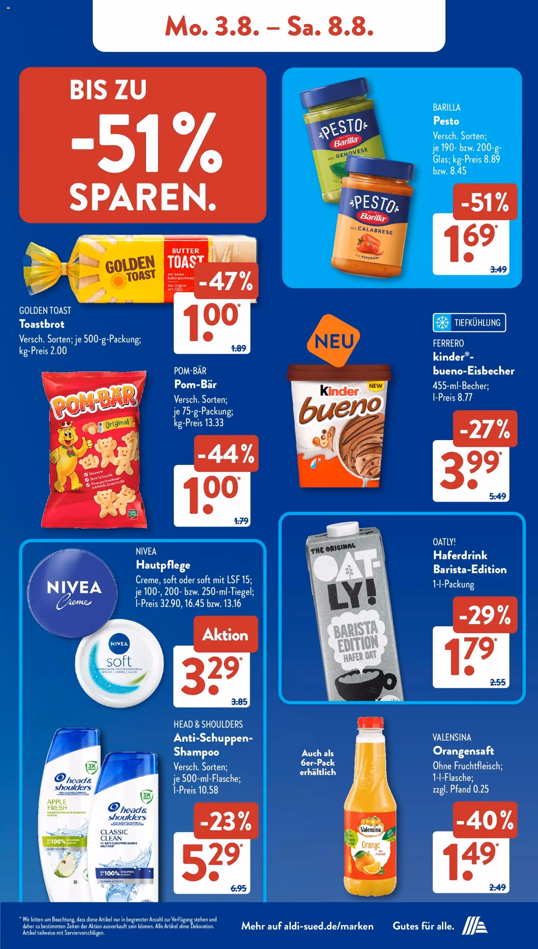 Aldi Süd Prospekt - Gültiger Prospekt ab 03.08.2026, Seite 6 von insgesamt 32