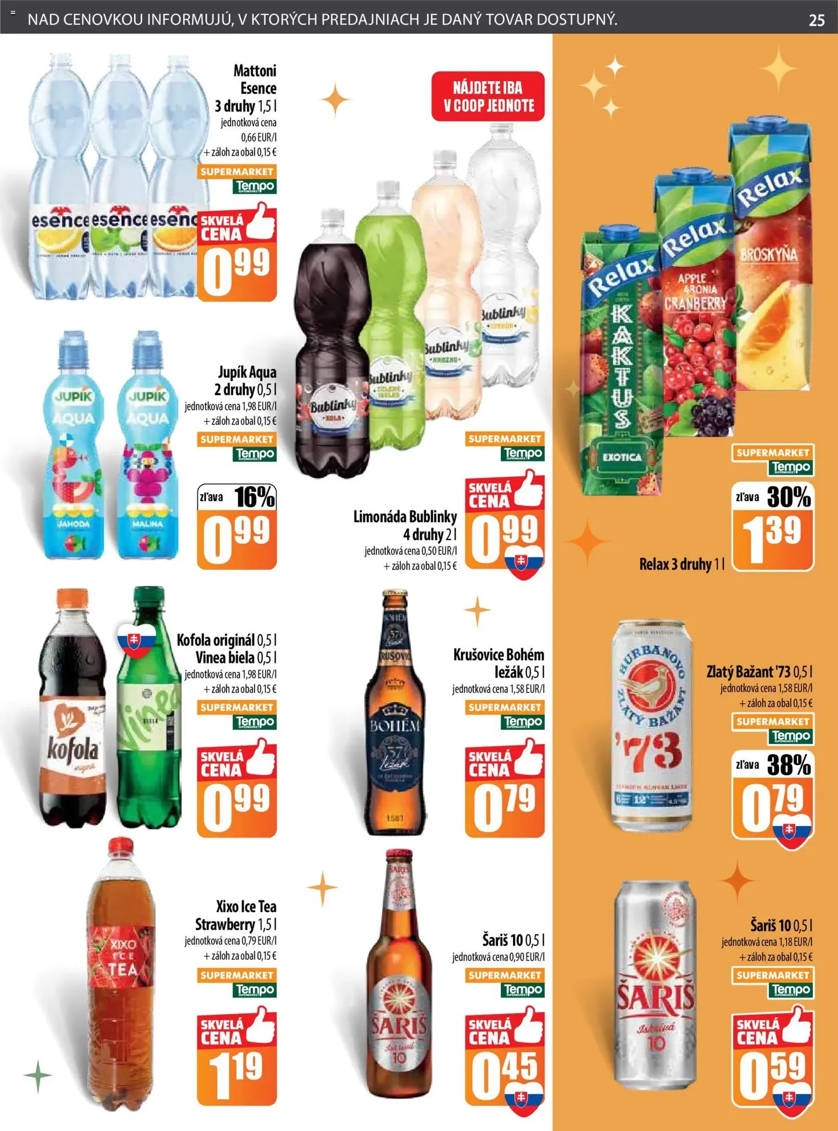 COOP Jednota leták - platný leták od 18.12.2025 strana 25 z 32