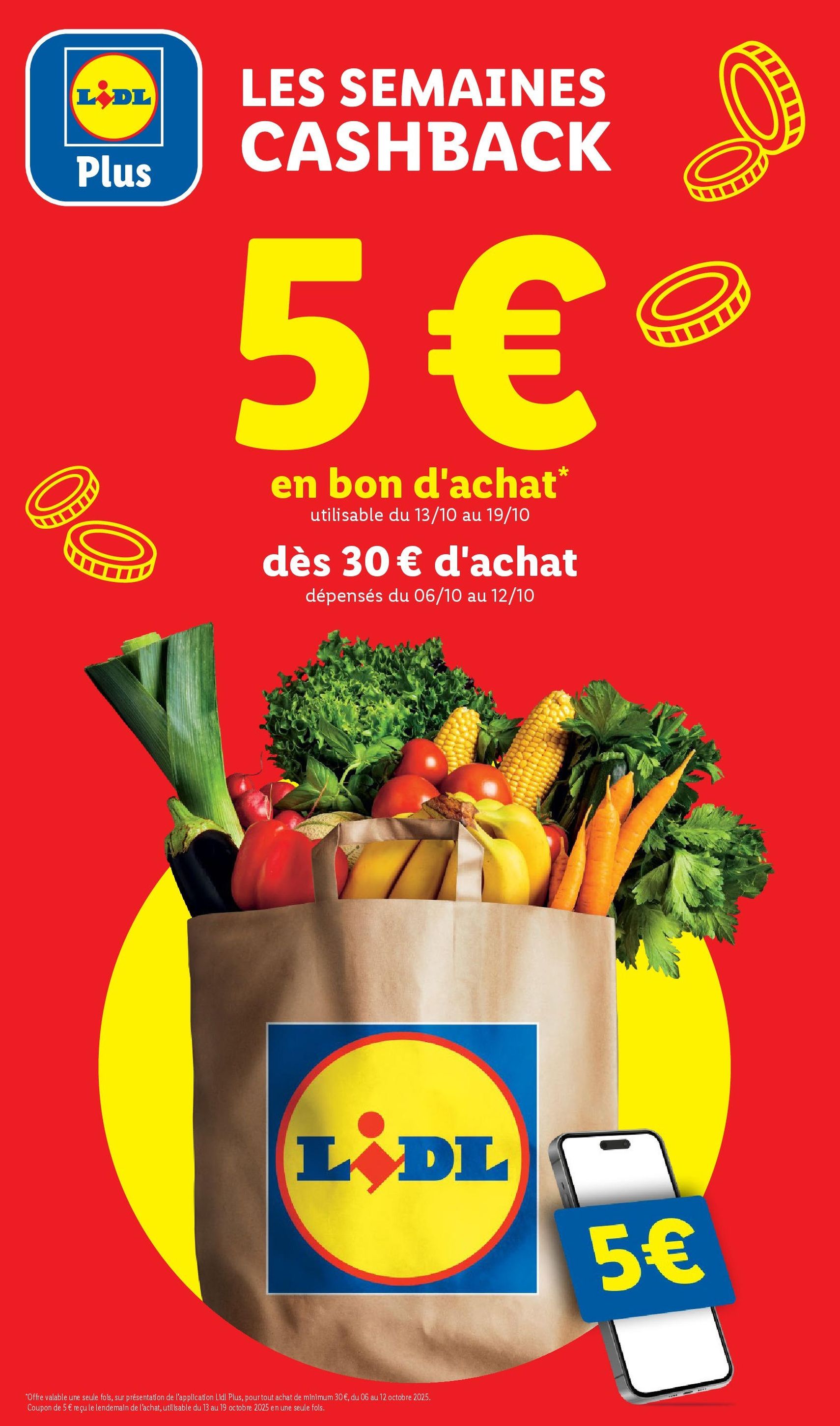 LIDL catalogue semaine 41 - brochure valable à partir du 09/10/2025, page 5 sur 73