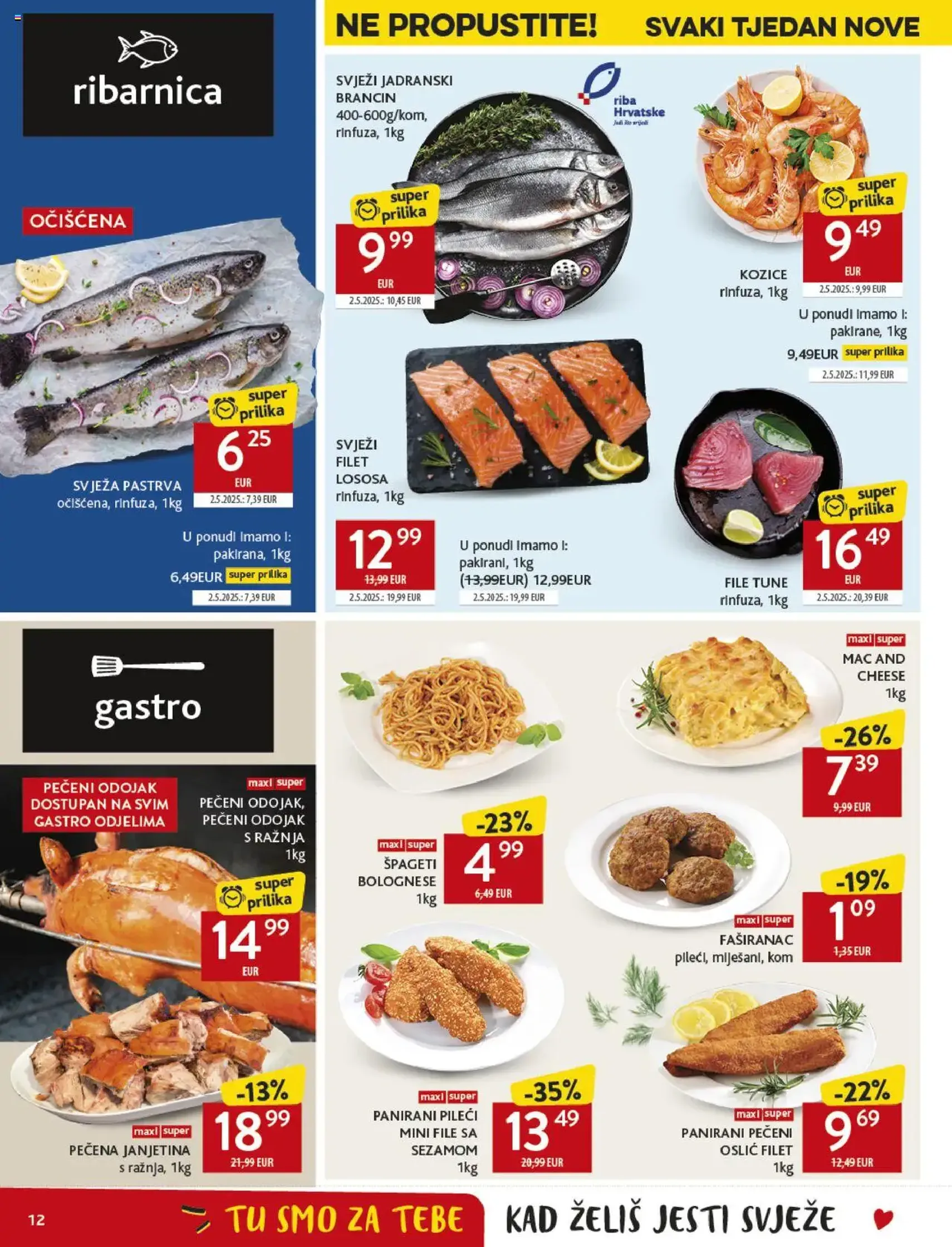 Konzum HR Akciós újság - 2025.07.30. érvényes szórólap 12 oldal 40 oldalból Konzum HR Akciós újság - 2025.07.30. érvényes szórólap 12 oldal 40 oldalból