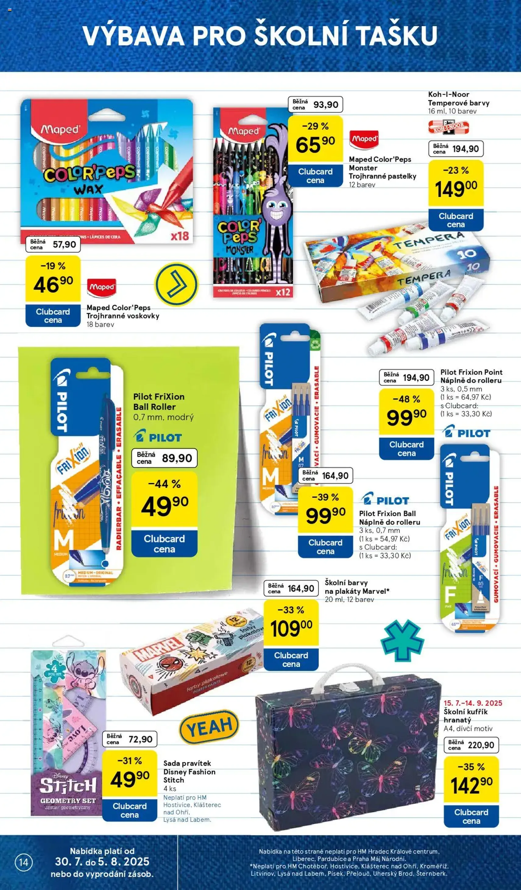 Tesco leták - Hypermarket - platný leták od 30.07.2025 strana 14 z 28 Tesco leták - Hypermarket - platný leták od 30.07.2025 strana 14 z 28