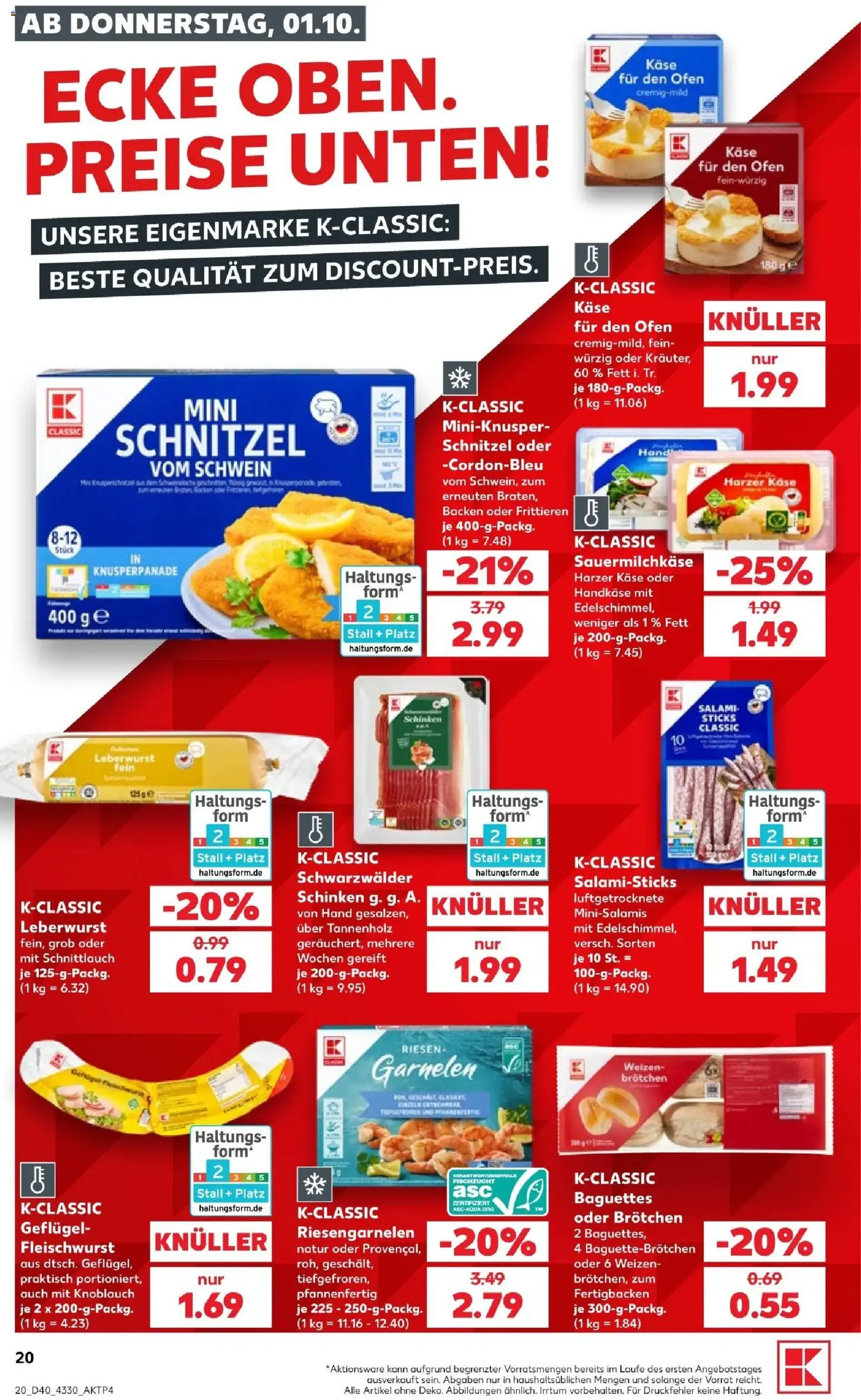Kaufland Prospekt - Gültiger Prospekt ab 01.10.2026, Seite 24 von insgesamt 70