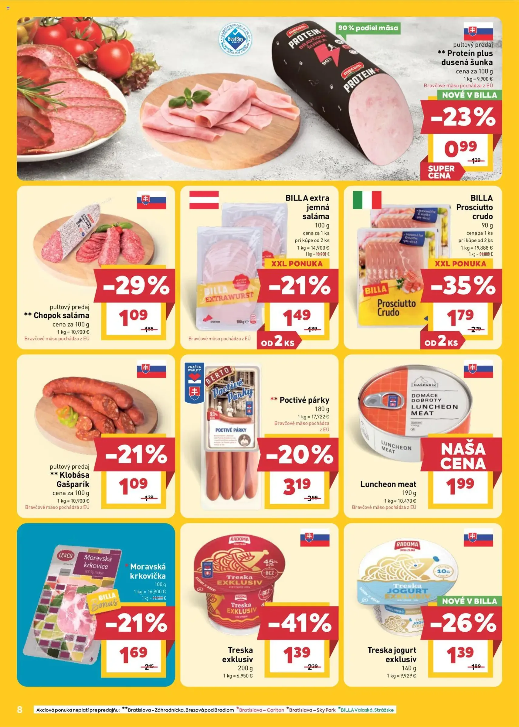 BILLA leták - platný leták od 29.04.2026 strana 10 z 30