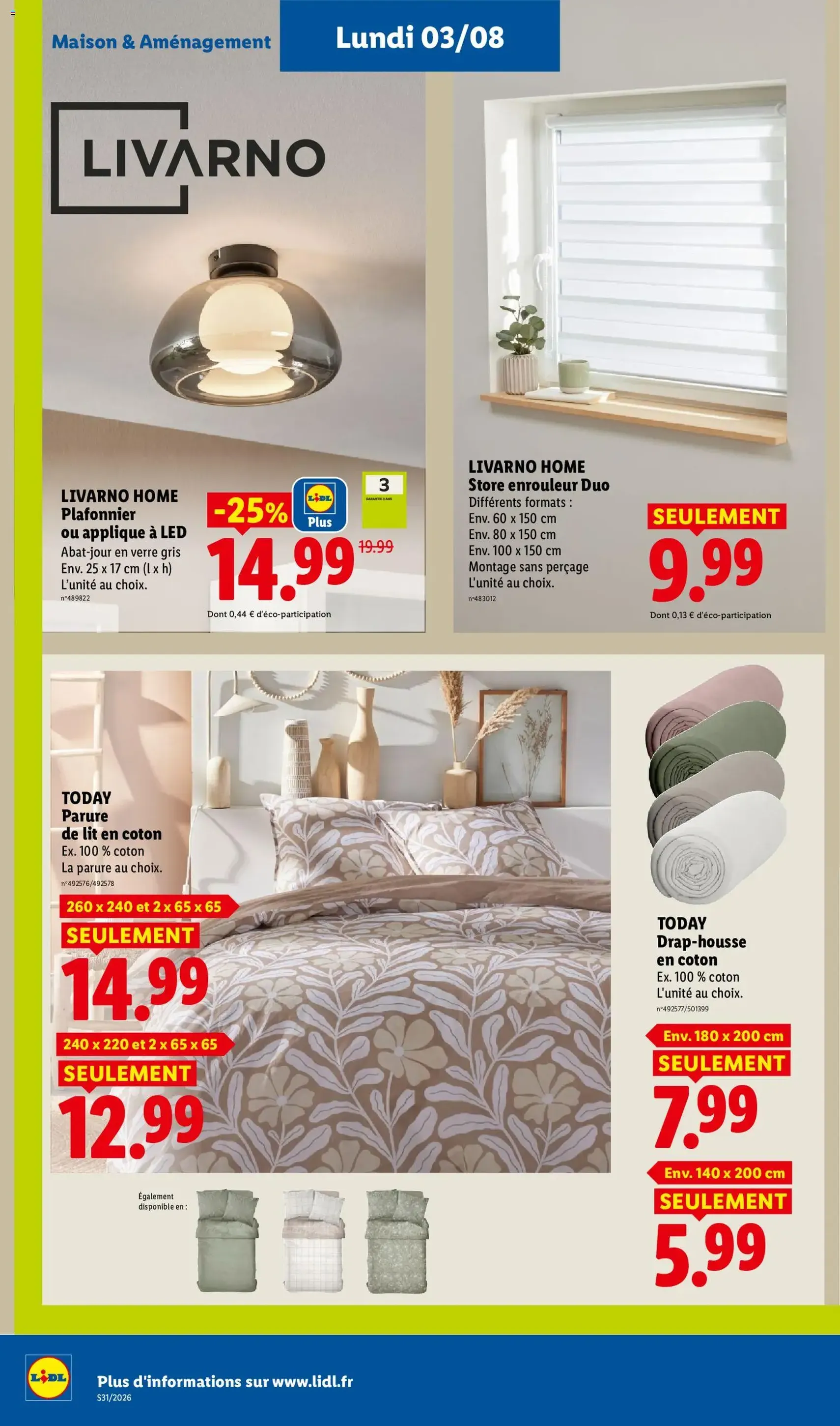 LIDL catalogue - brochure valable à partir du 30/07/2026, page 50 sur 59