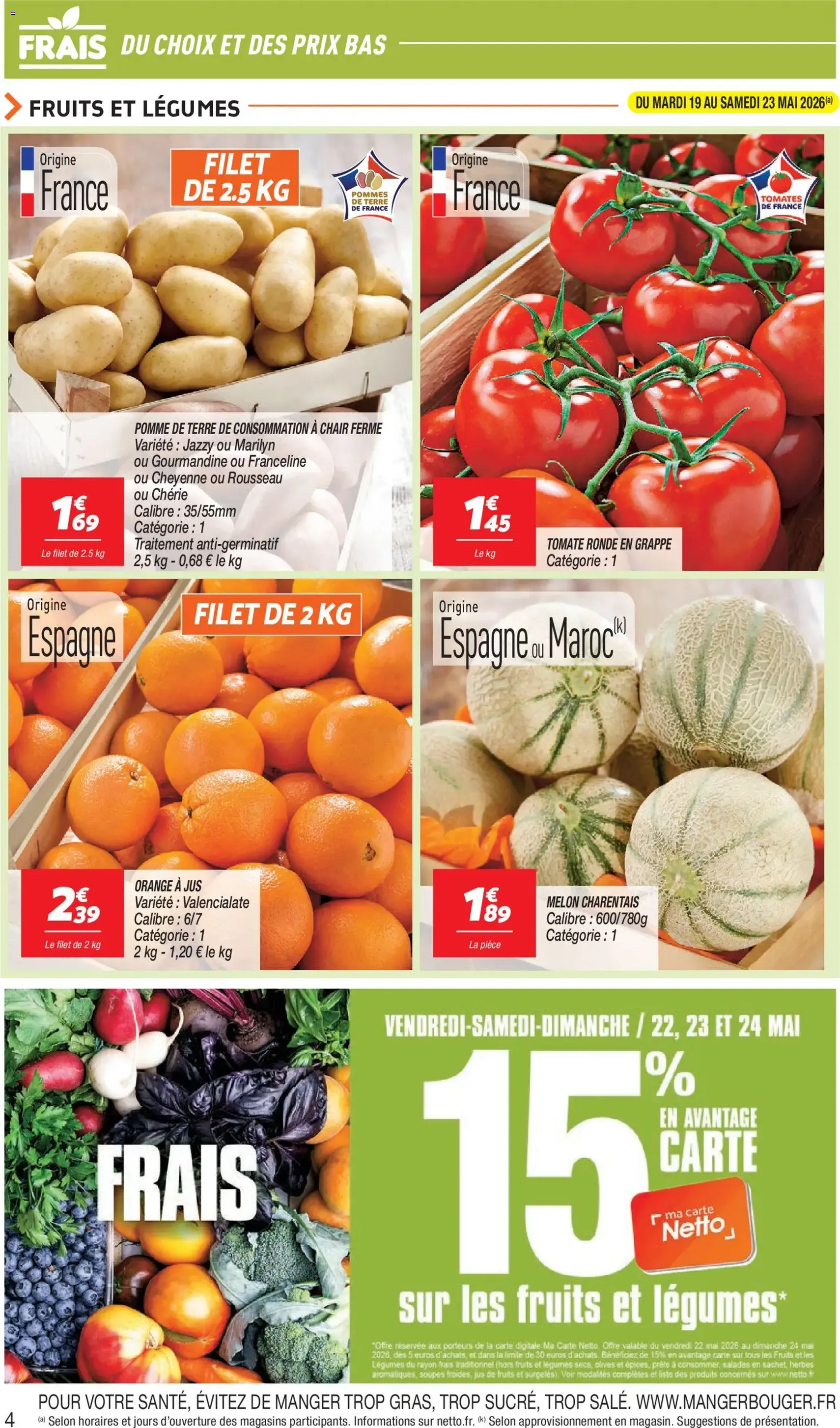 Netto catalogue - brochure valable à partir du 19/05/2026, page 4 sur 18
