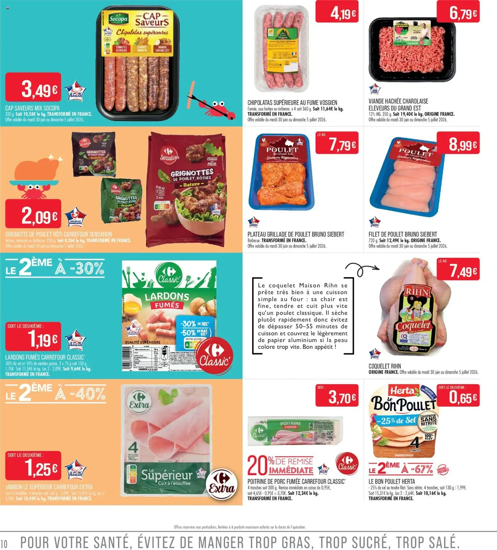 Match Supermarché catalogue - brochure valable à partir du 30/06/2026, page 10 sur 24