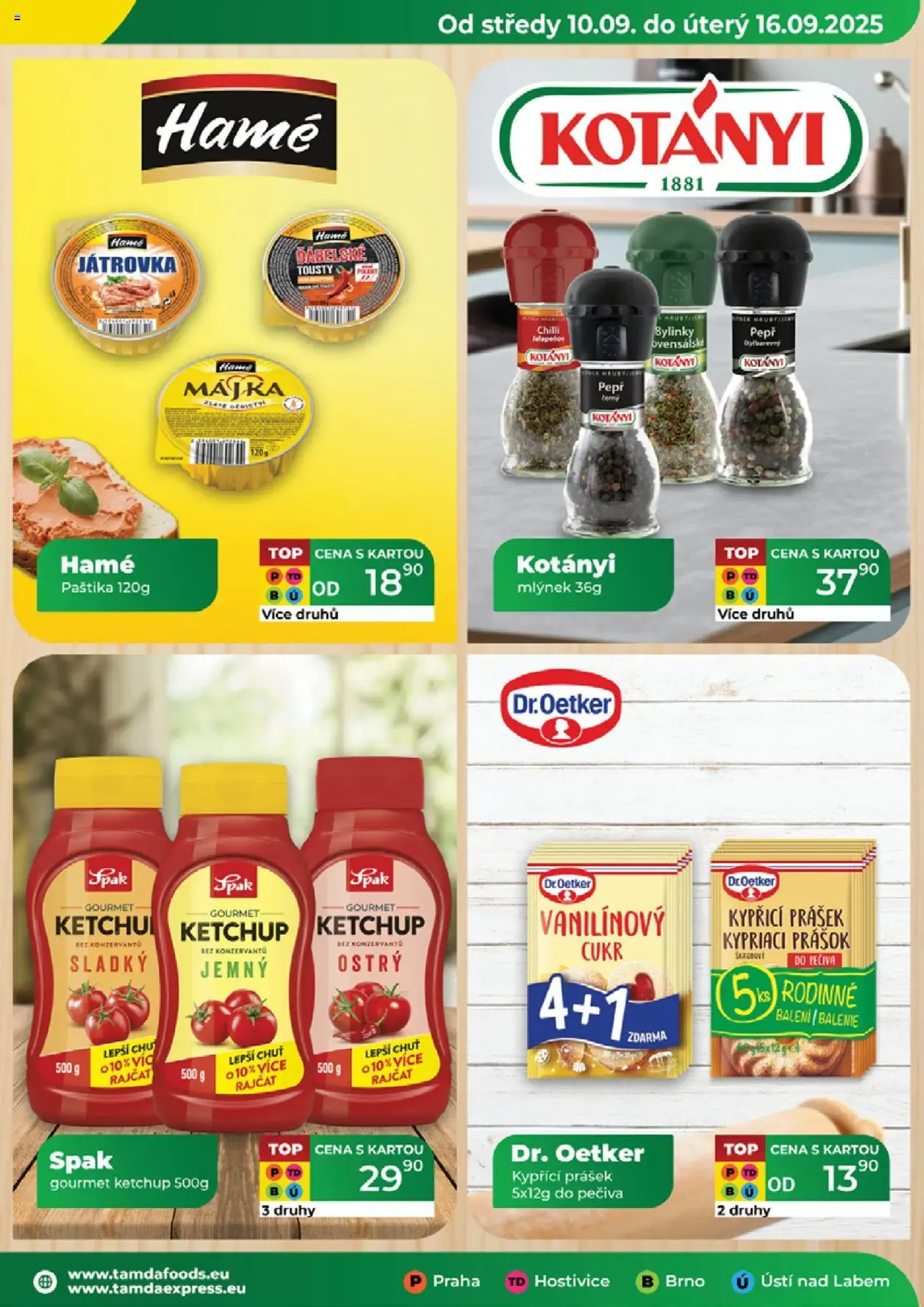 Tamda Foods leták - platný leták od 10.09.2025 strana 11 z 52