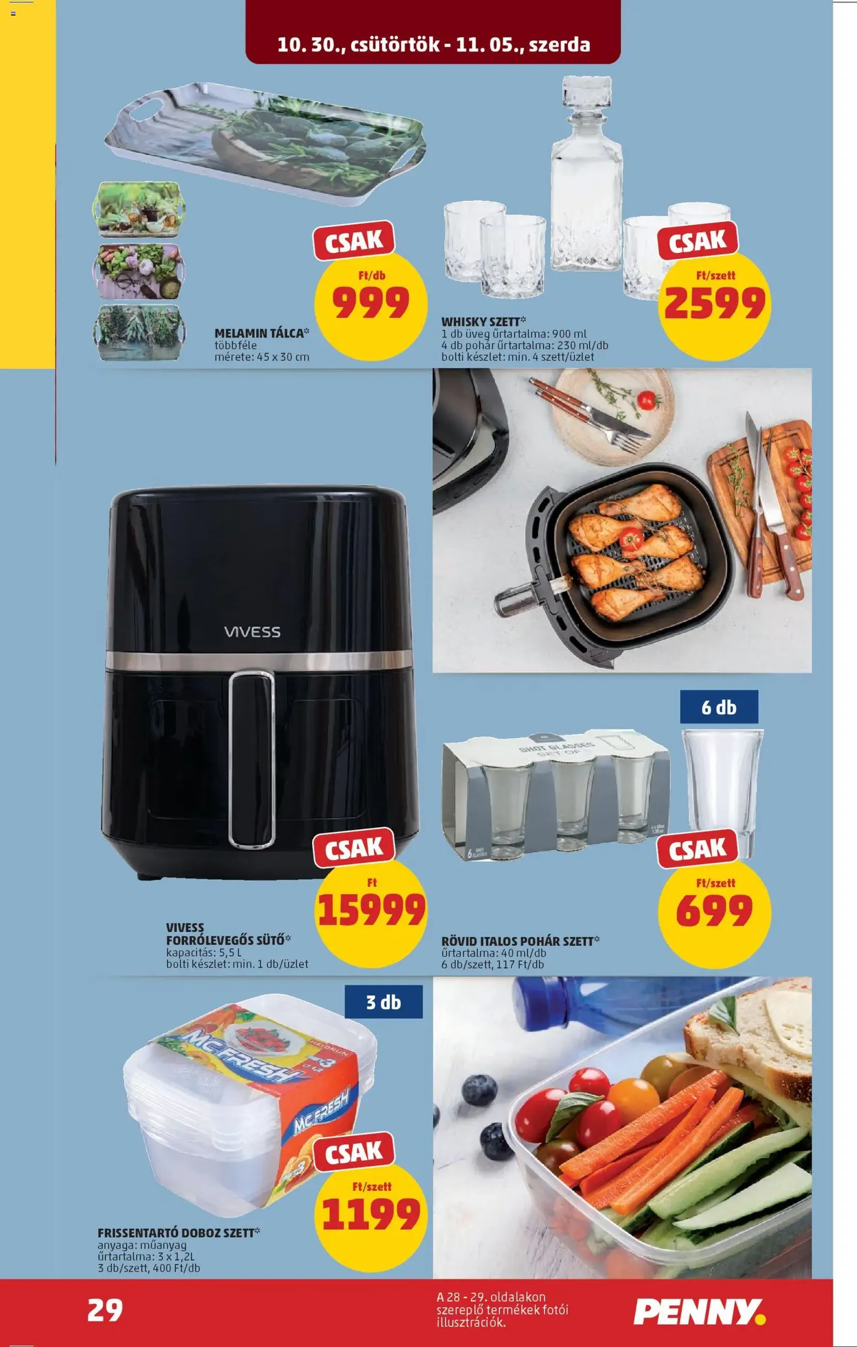 PENNY Akciós újság - 2025.10.30. érvényes szórólap 33 oldal 38 oldalból PENNY Akciós újság - 2025.10.30. érvényes szórólap 33 oldal 38 oldalból
