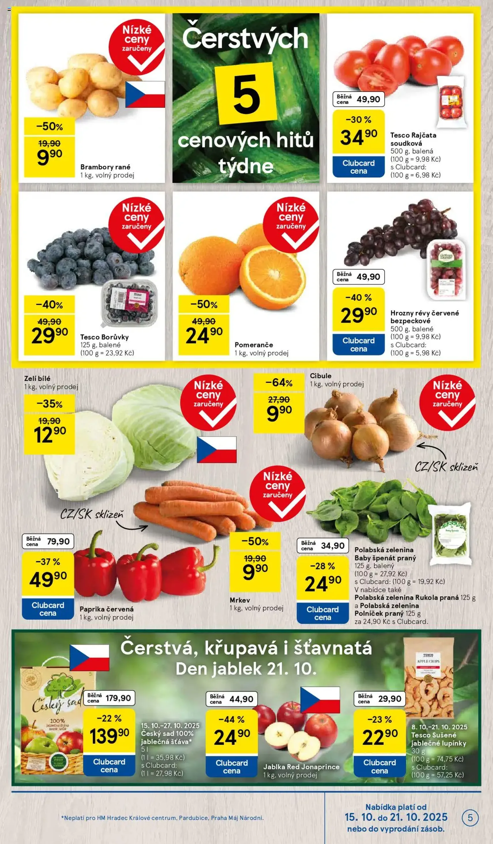 Tesco leták - Hypermarket - platný leták od 15.10.2025 strana 5 z 32 Tesco leták - Hypermarket - platný leták od 15.10.2025 strana 5 z 32