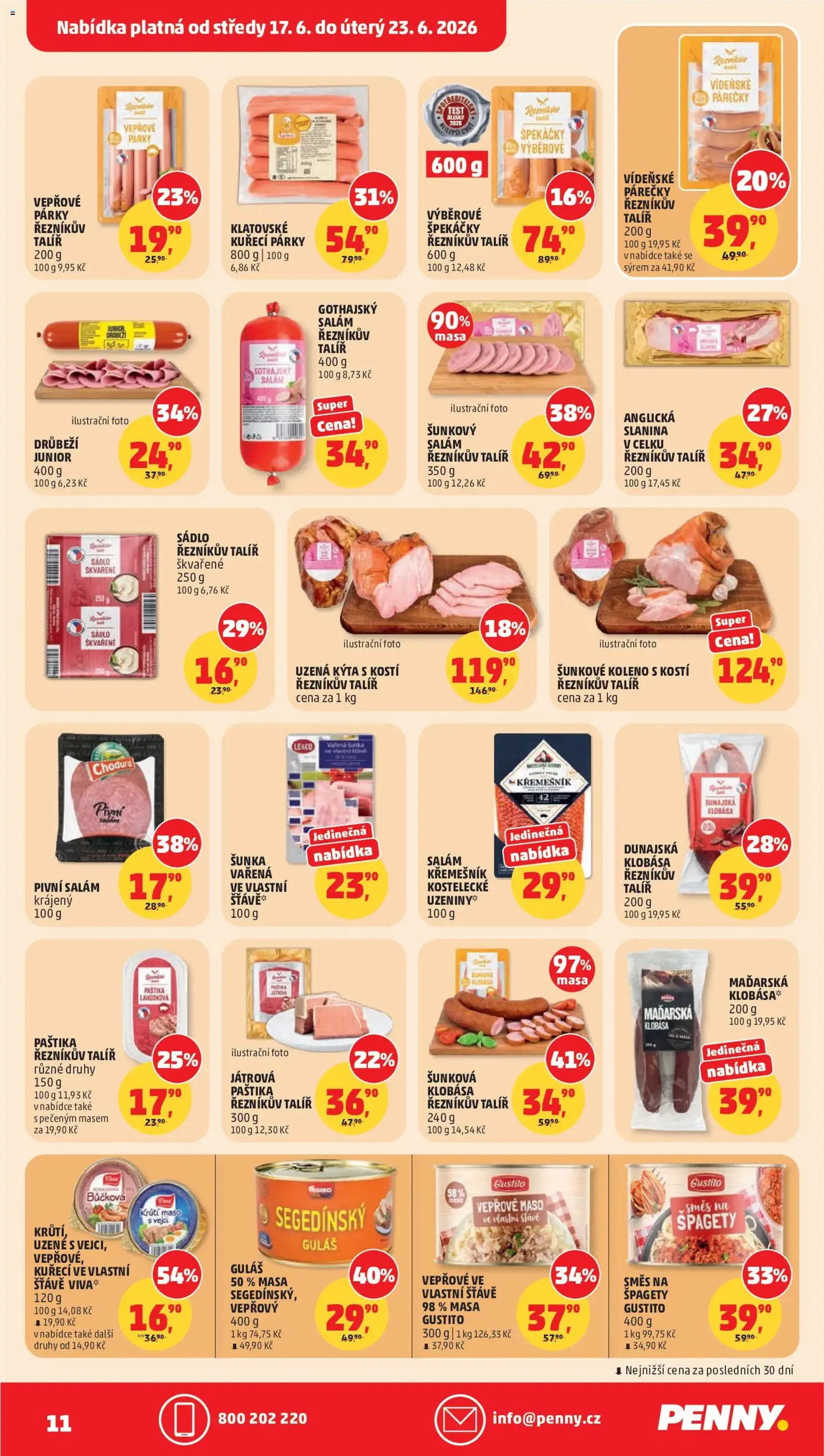 Penny Market leták - platný leták od 17.06.2026 strana 11 z 35