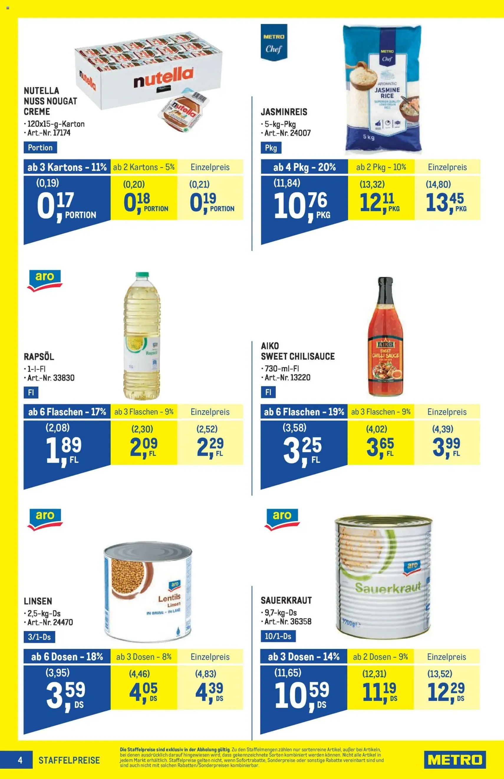 Metro Profi - Gültiger Prospekt ab 22.01.2026, Seite 4 von insgesamt 64
