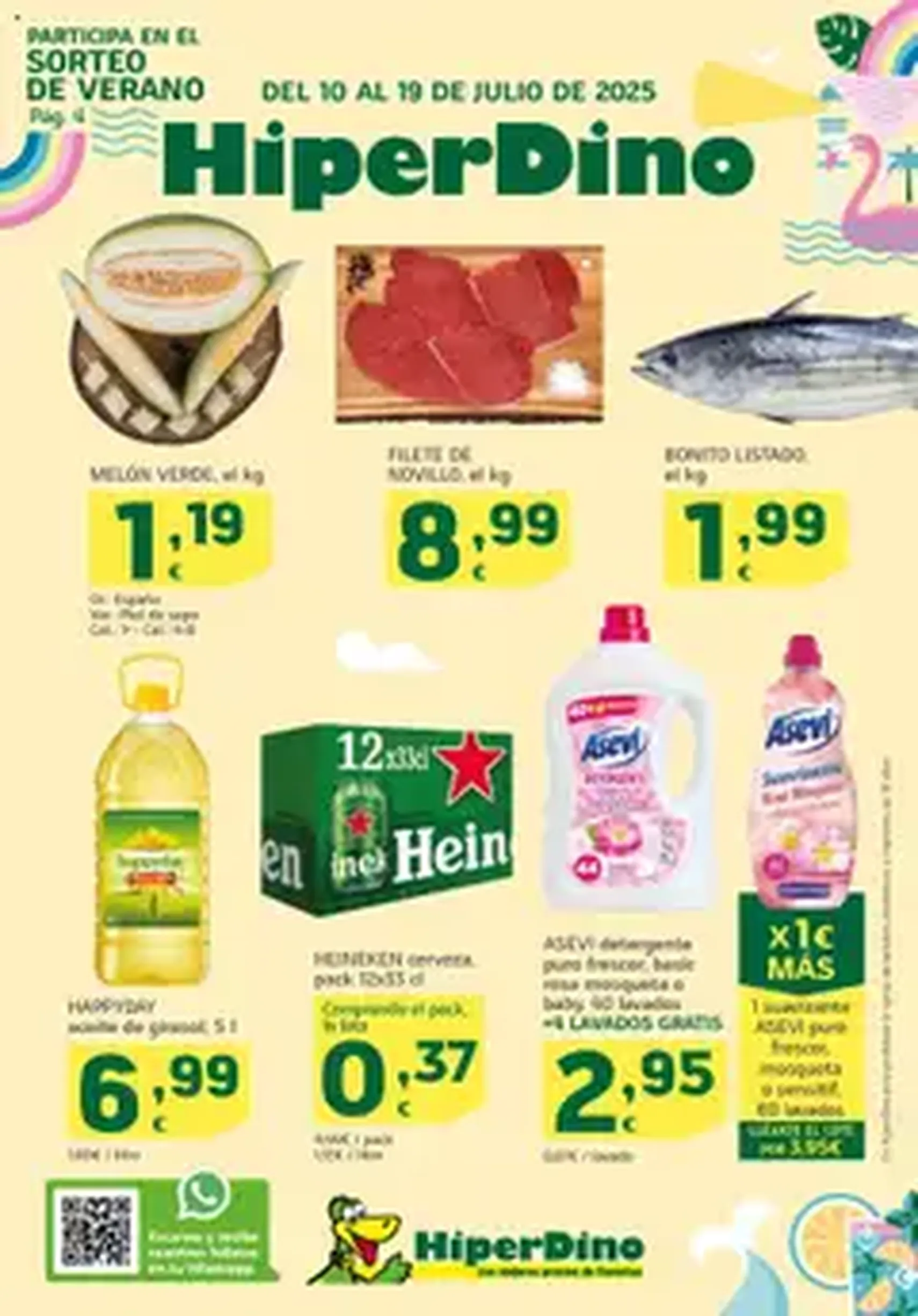 HiperDino folleto - folleto válido desde 10/07/2025 página 1 de 1