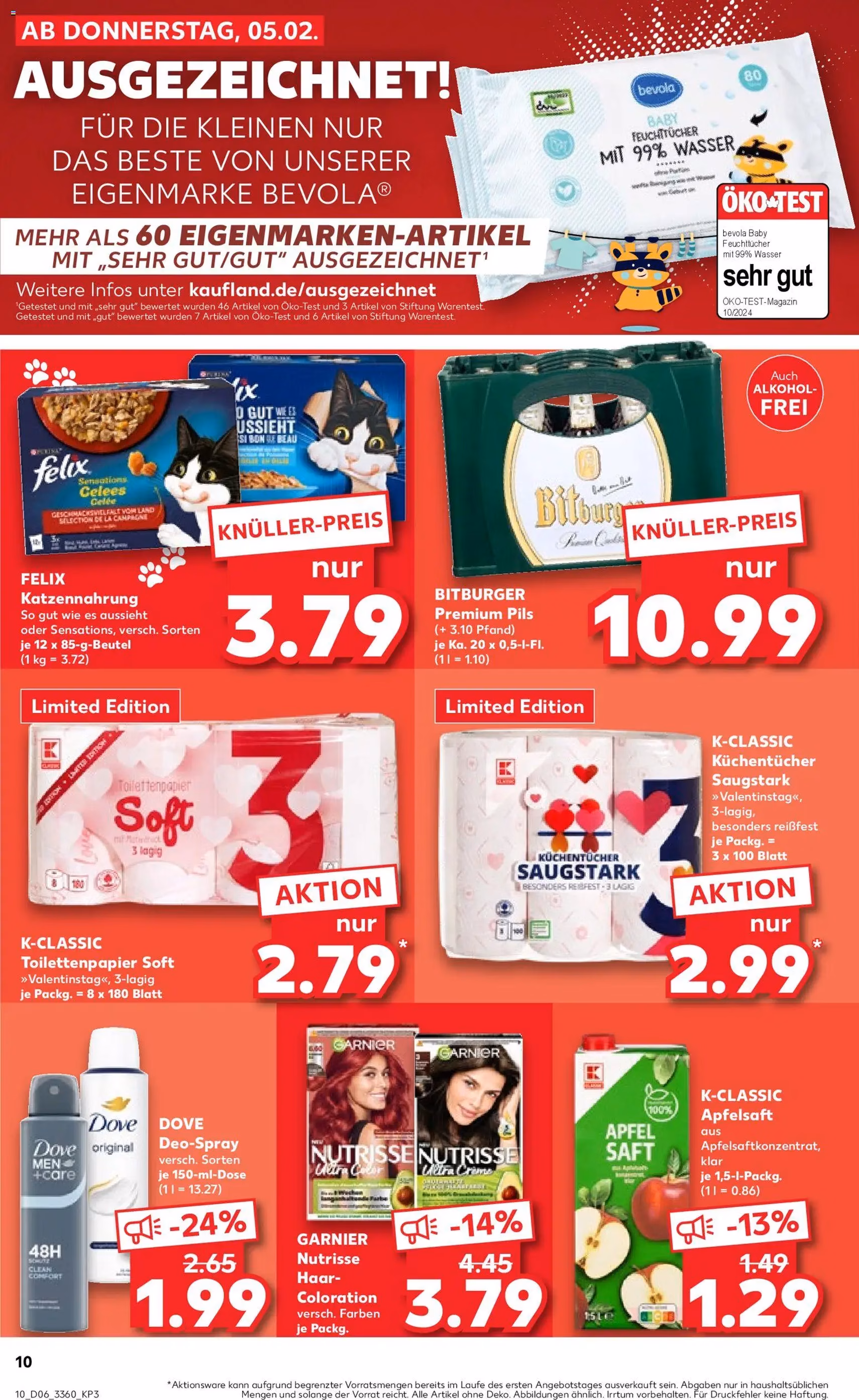 Kaufland Prospekt - Gültiger Prospekt ab 05.02.2026, Seite 10 von insgesamt 64