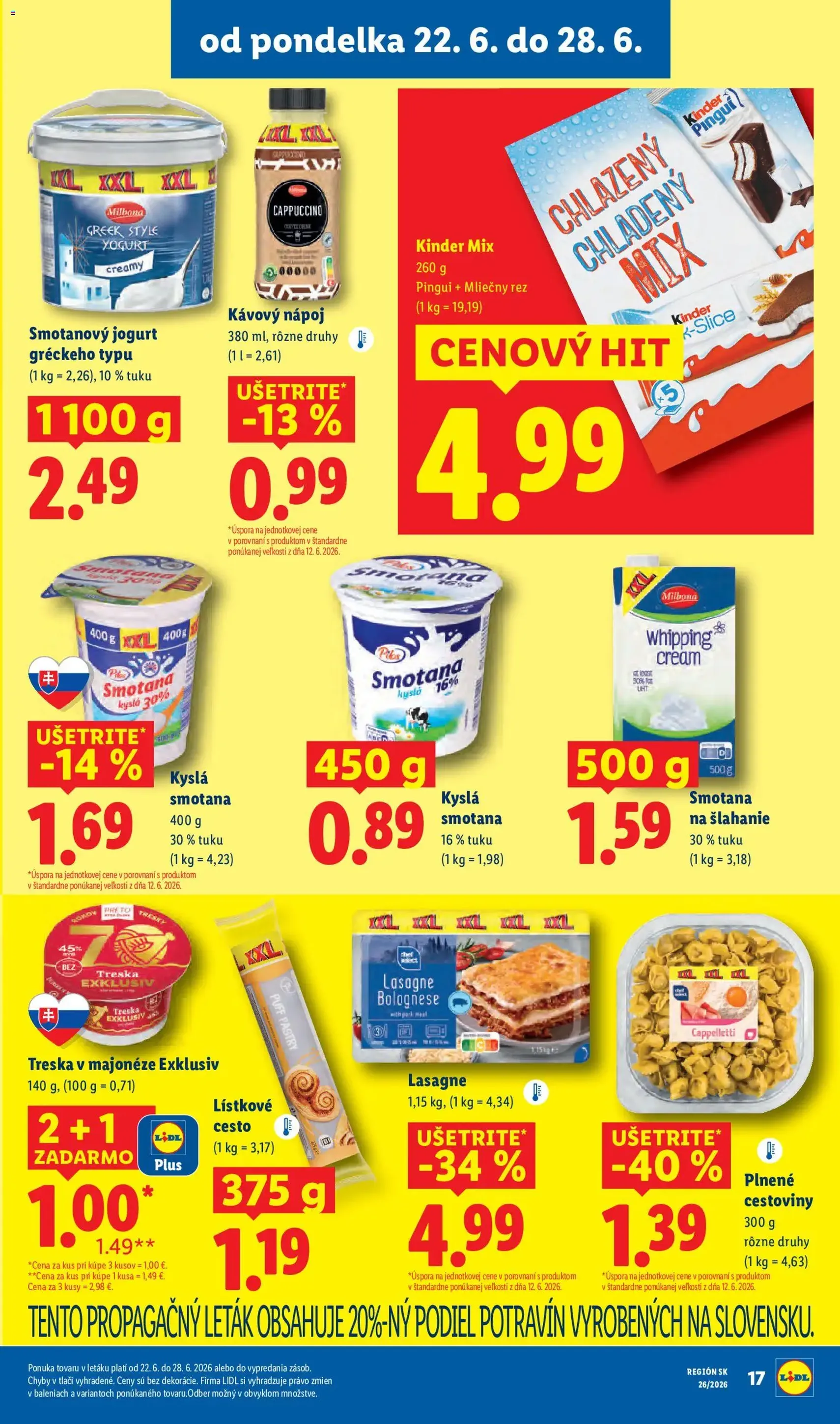 Lidl leták - platný leták od 22.06.2026 strana 28 z 99