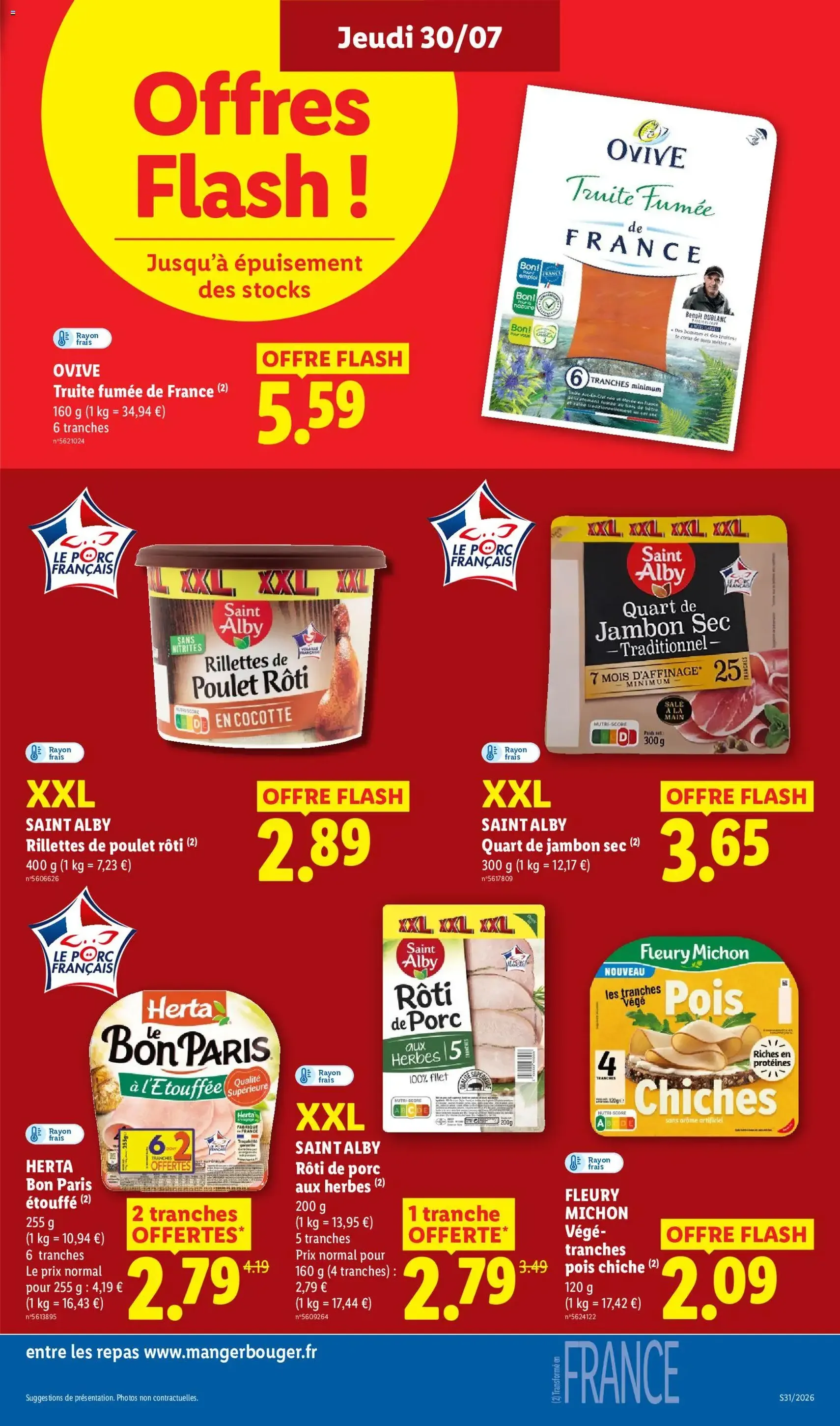 LIDL catalogue - brochure valable à partir du 30/07/2026, page 19 sur 59
