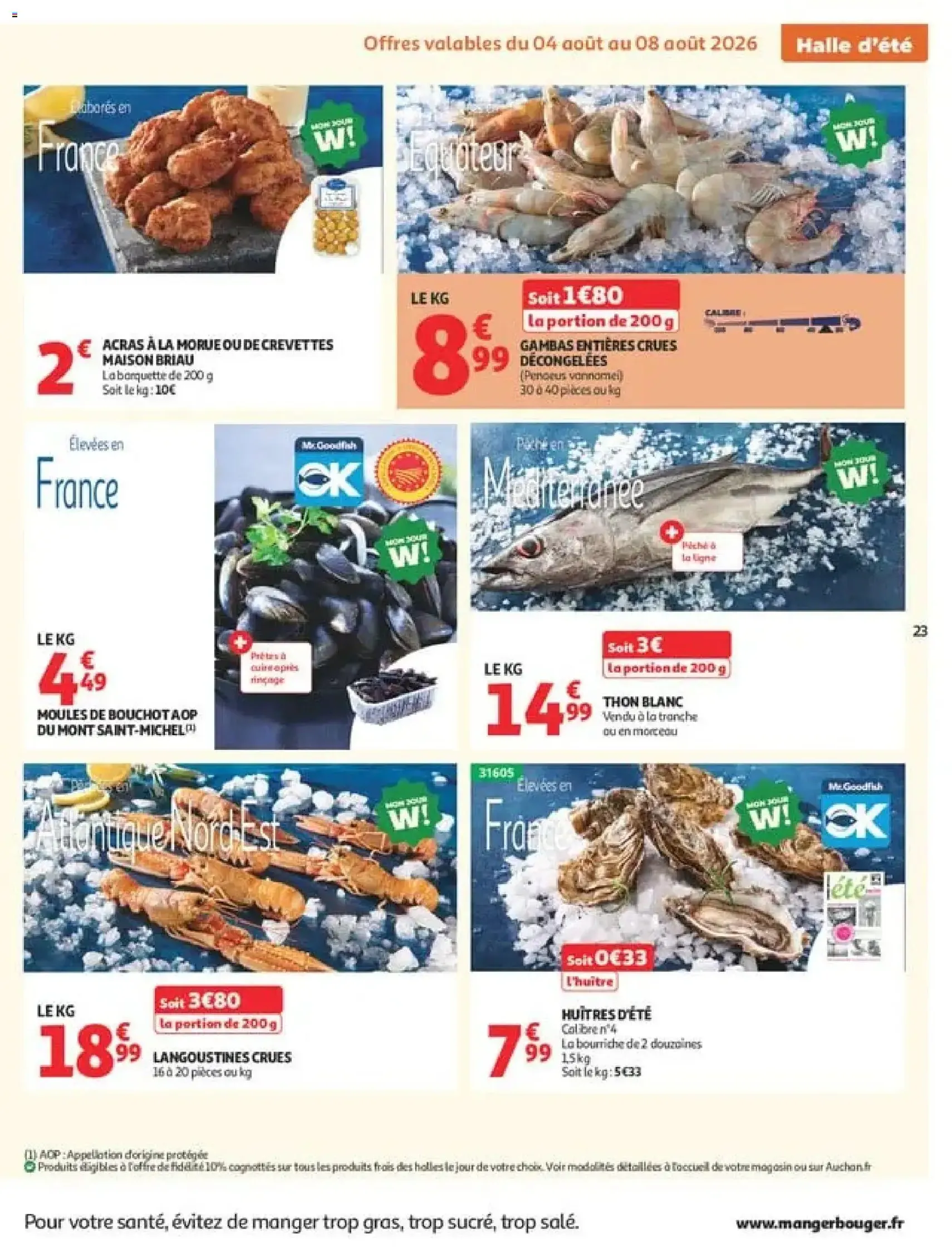 Auchan prospectus - brochure valable à partir du 04/08/2026, page 23 sur 42