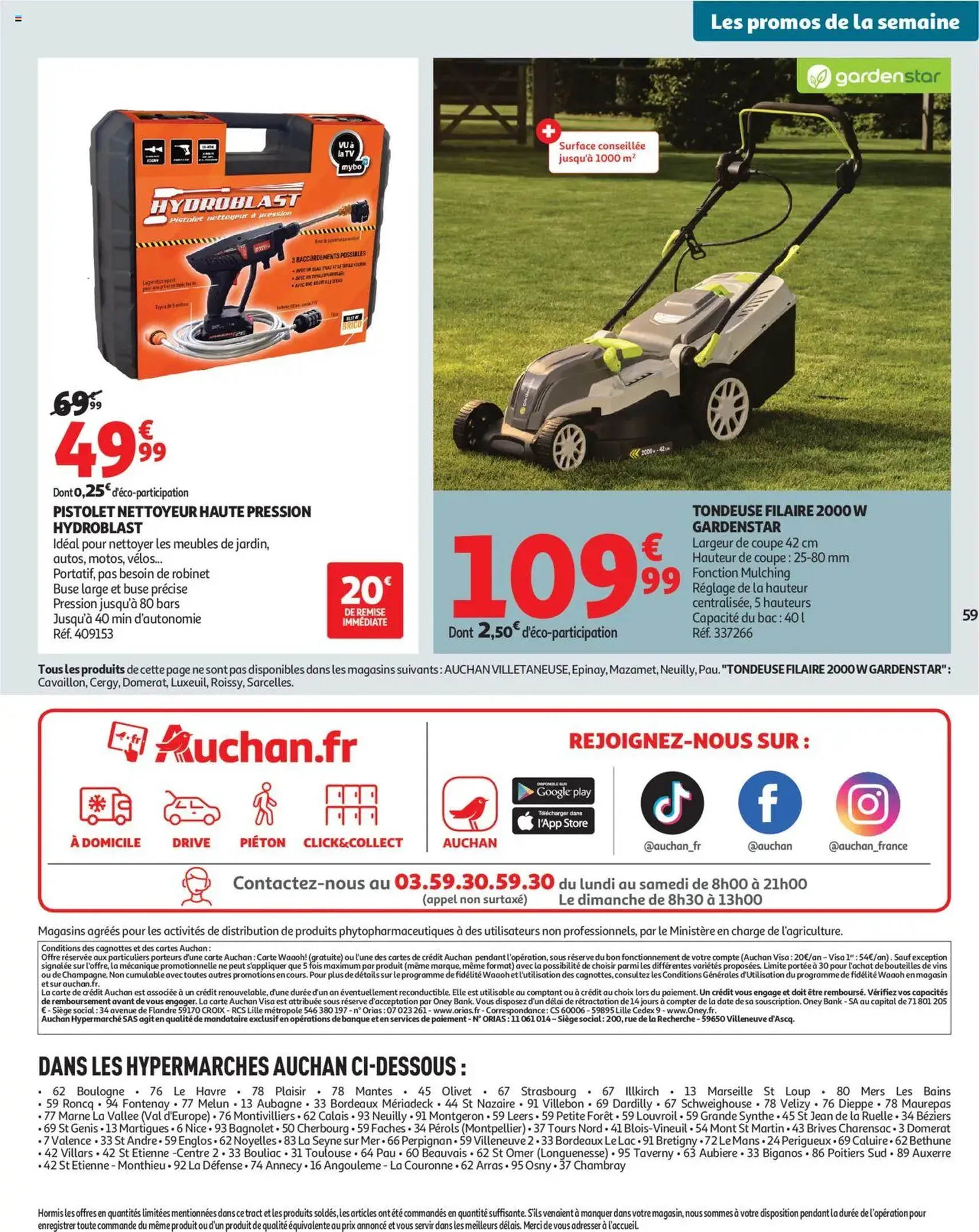 Auchan prospectus - brochure valable à partir du 02/09/2025, page 59 sur 60 Auchan prospectus - brochure valable à partir du 02/09/2025, page 59 sur 60