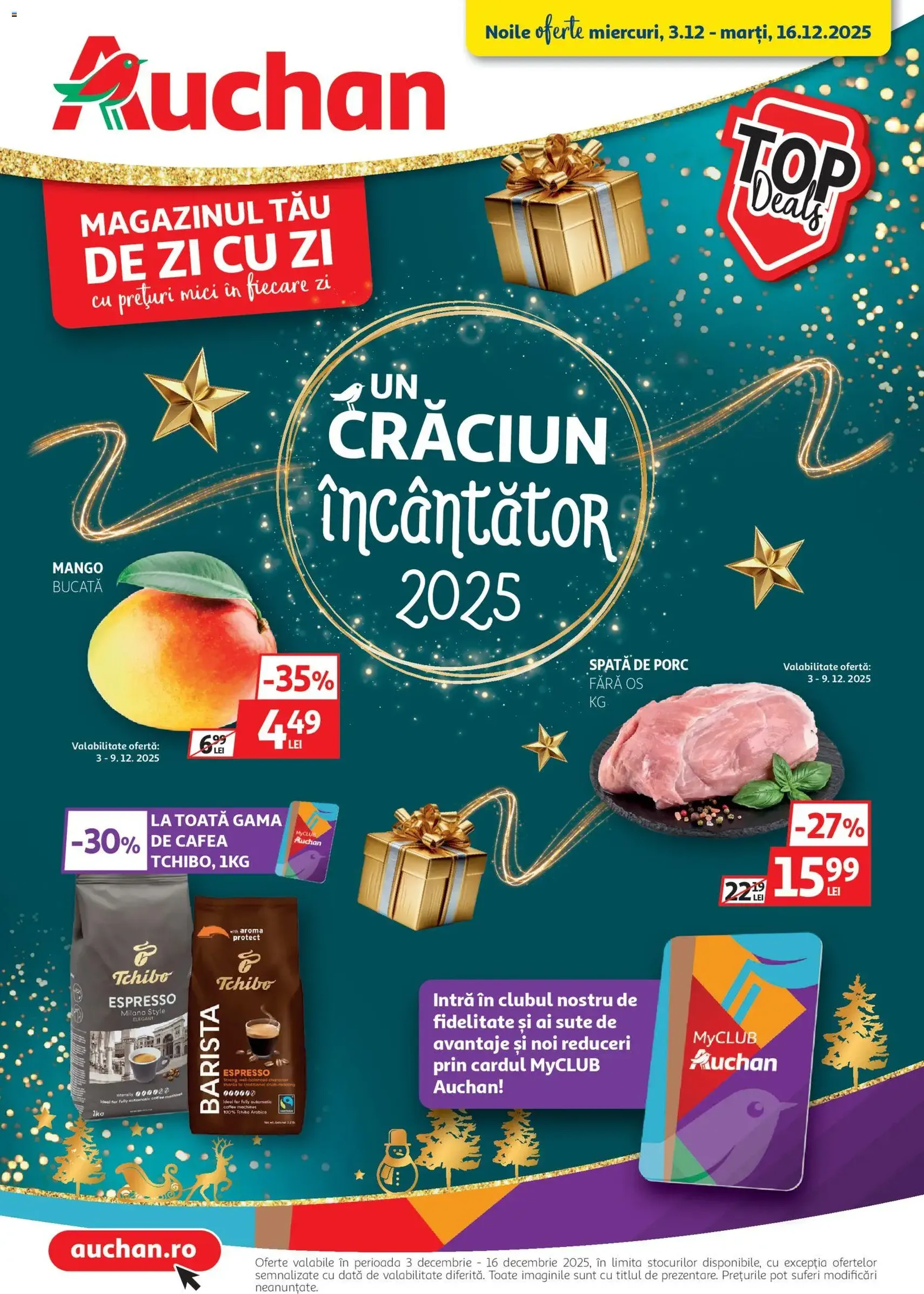 Catalog Auchan - cataloage valabile începând cu 03.12.2025 pagina 1 din 34