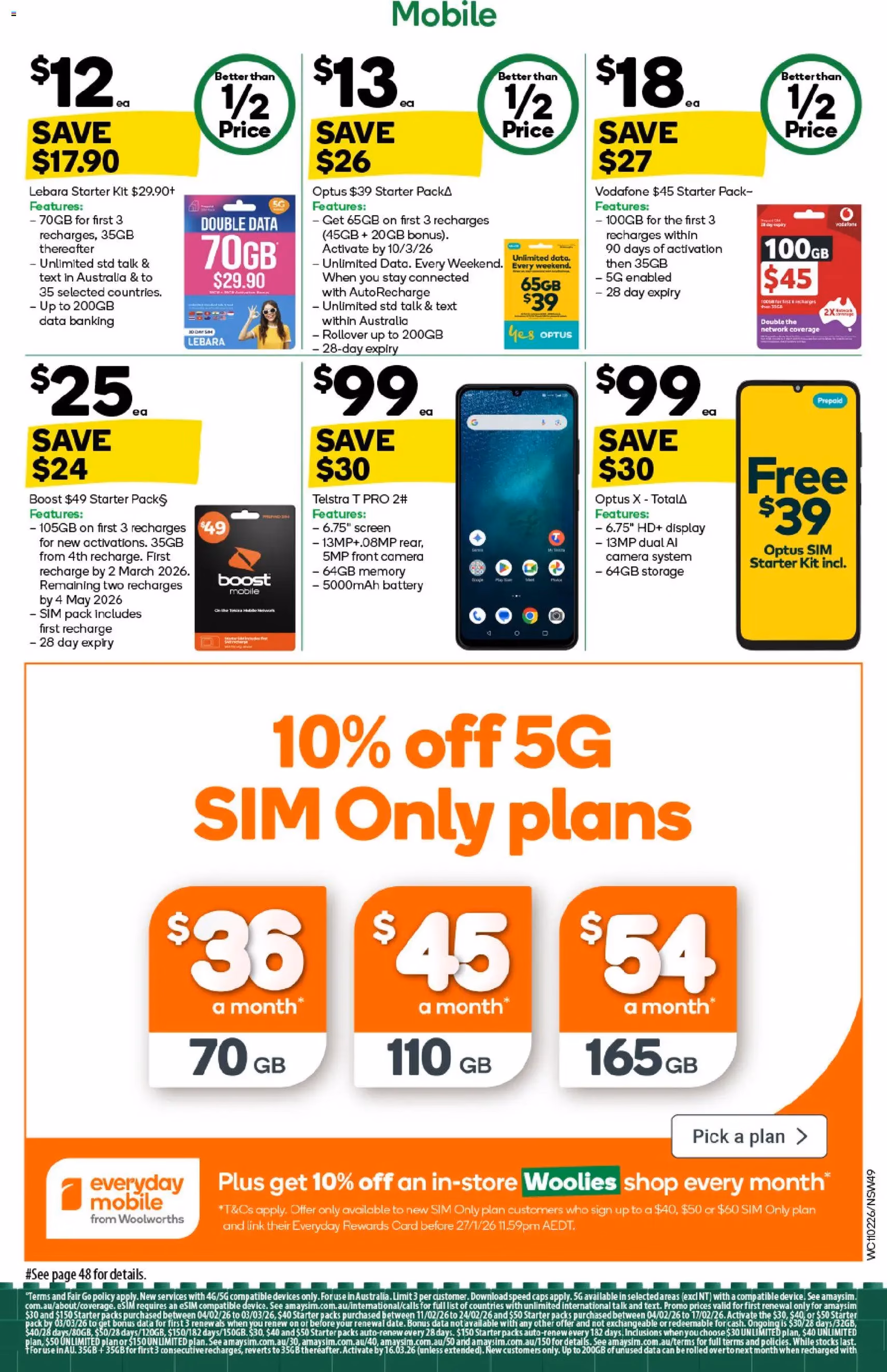 Weekly catalogue Woolworths 11/02 - valid flyer from 11/02/2026, page 49 of 54