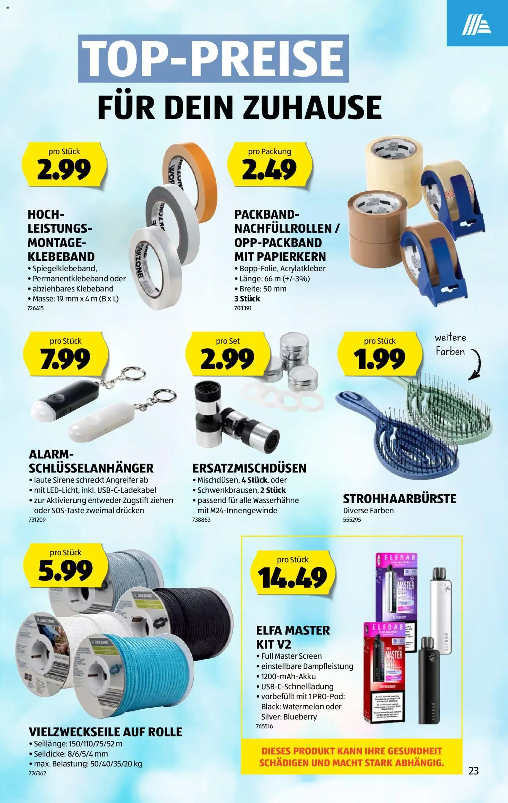 Aldi aktionen - Gültiger Prospekt ab 13.08.2026, Seite 23 von insgesamt 47