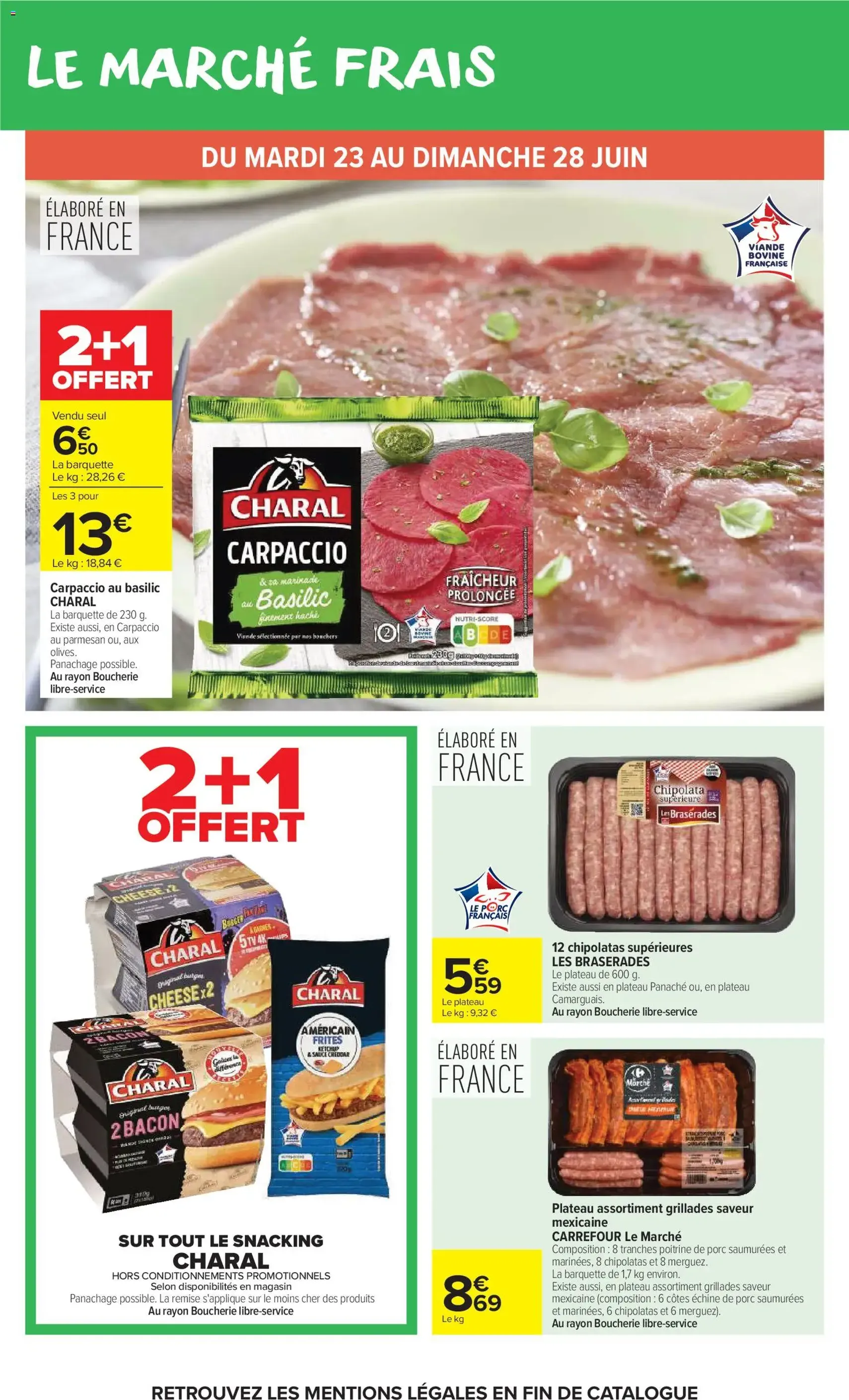 Carrefour Market catalogue - brochure valable à partir du 23/06/2026, page 28 sur 64