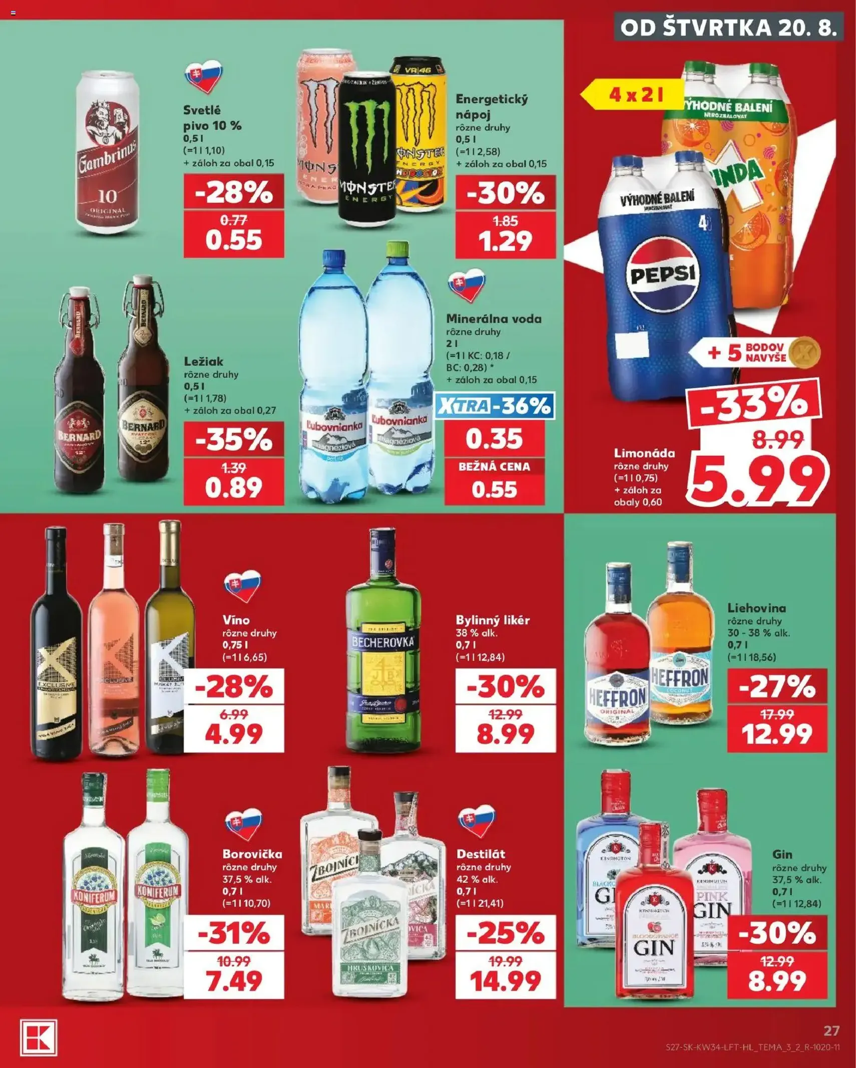 Kaufland leták - platný leták od 20.08.2026 strana 27 z 76