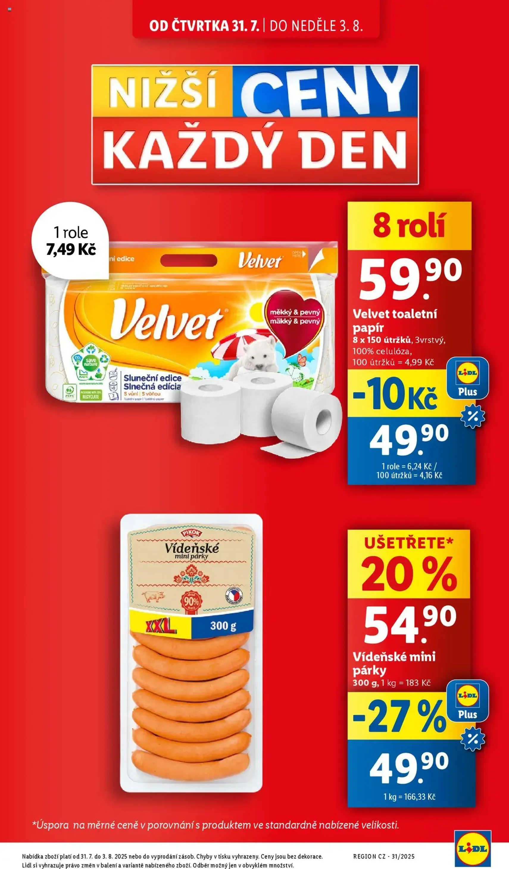 Lidl leták - platný leták od 31.07.2025 strana 5 z 45 Lidl leták - platný leták od 31.07.2025 strana 5 z 45