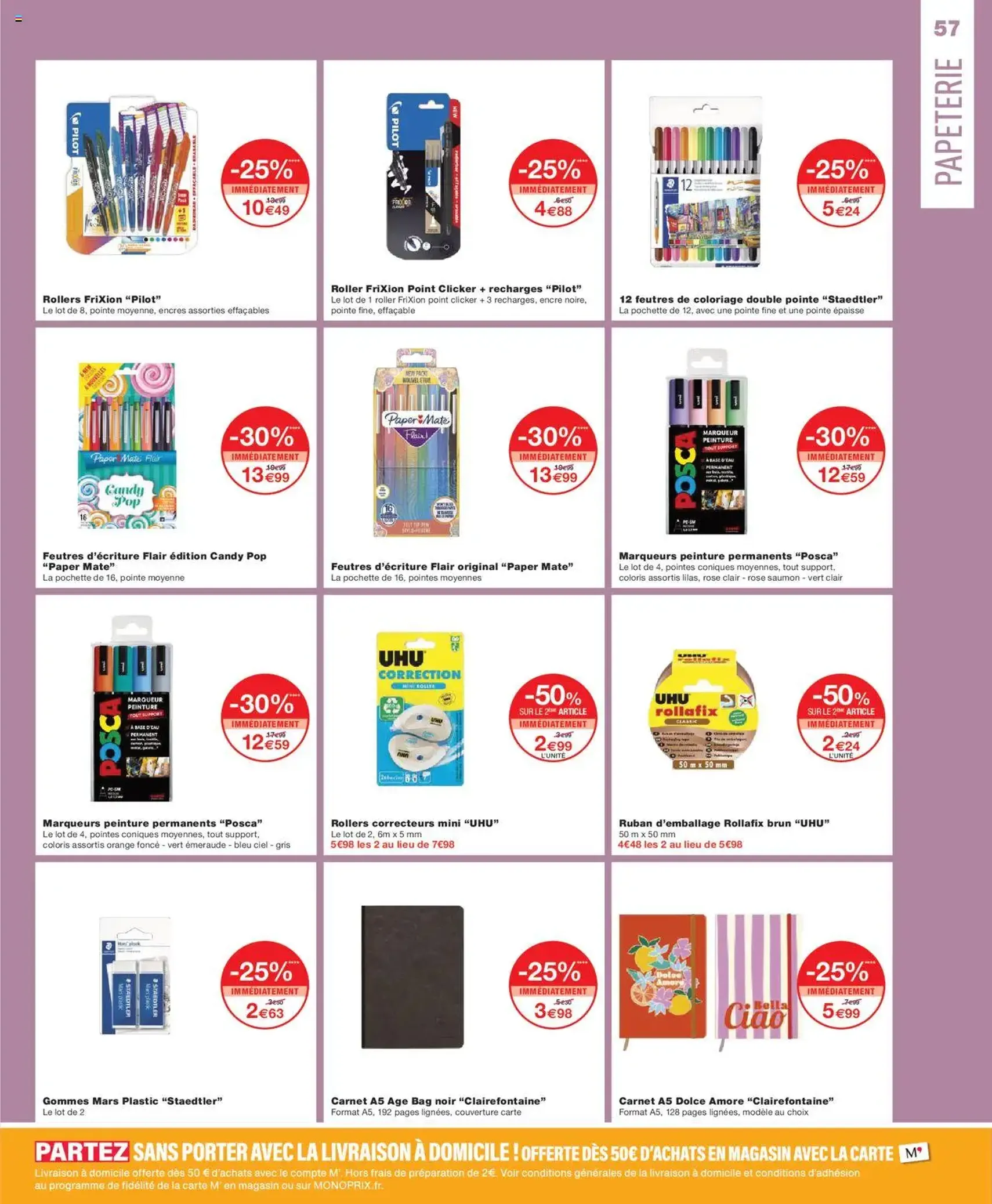 Monoprix catalogue - brochure valable à partir du 04/10/2025, page 57 sur 61