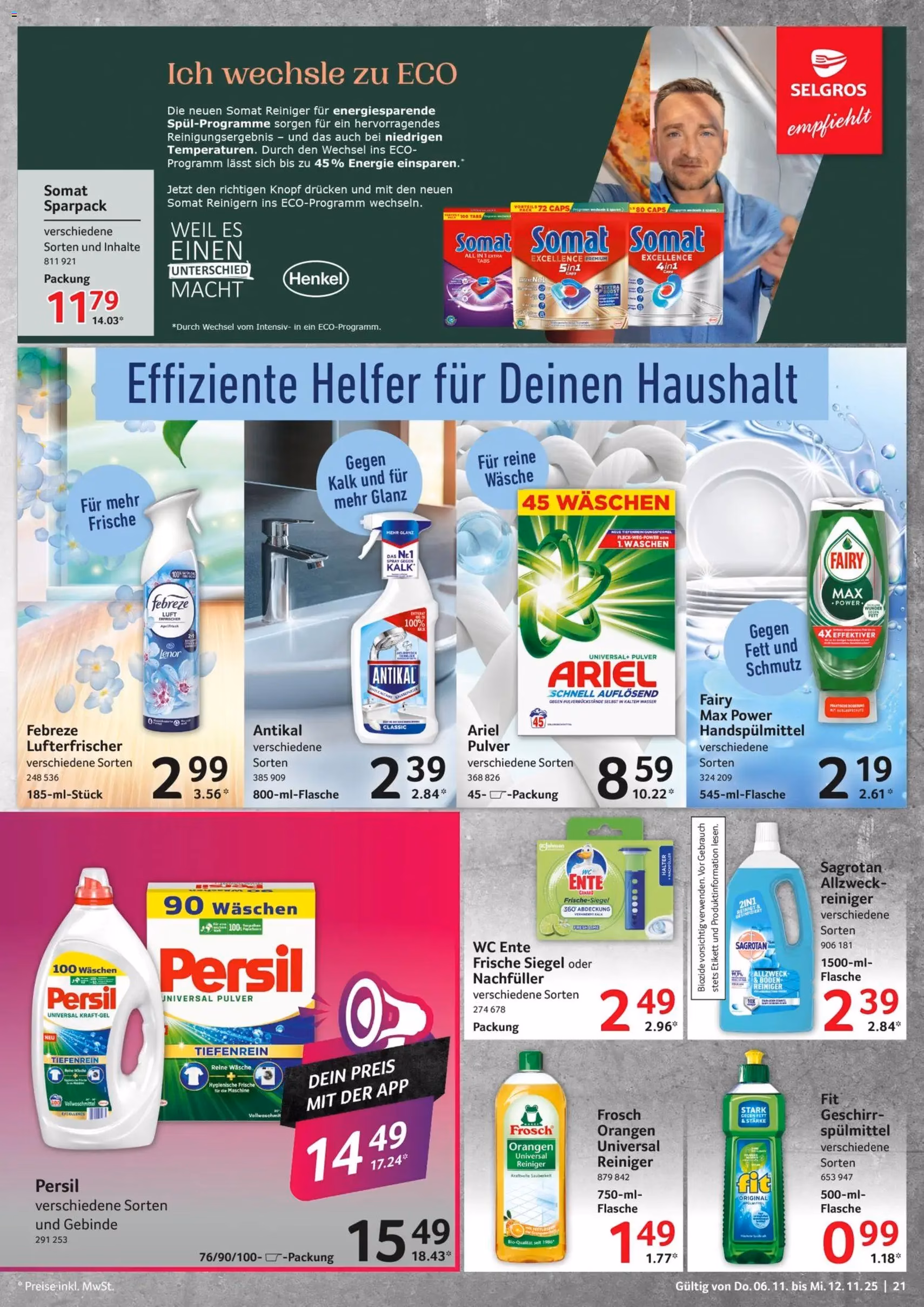 Selgros Prospekt - Gültiger Prospekt ab 06.11.2025, Seite 21 von insgesamt 32