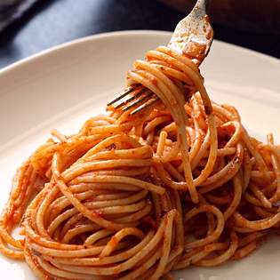 Recipe preview Traditional Spaghetti with tomato
