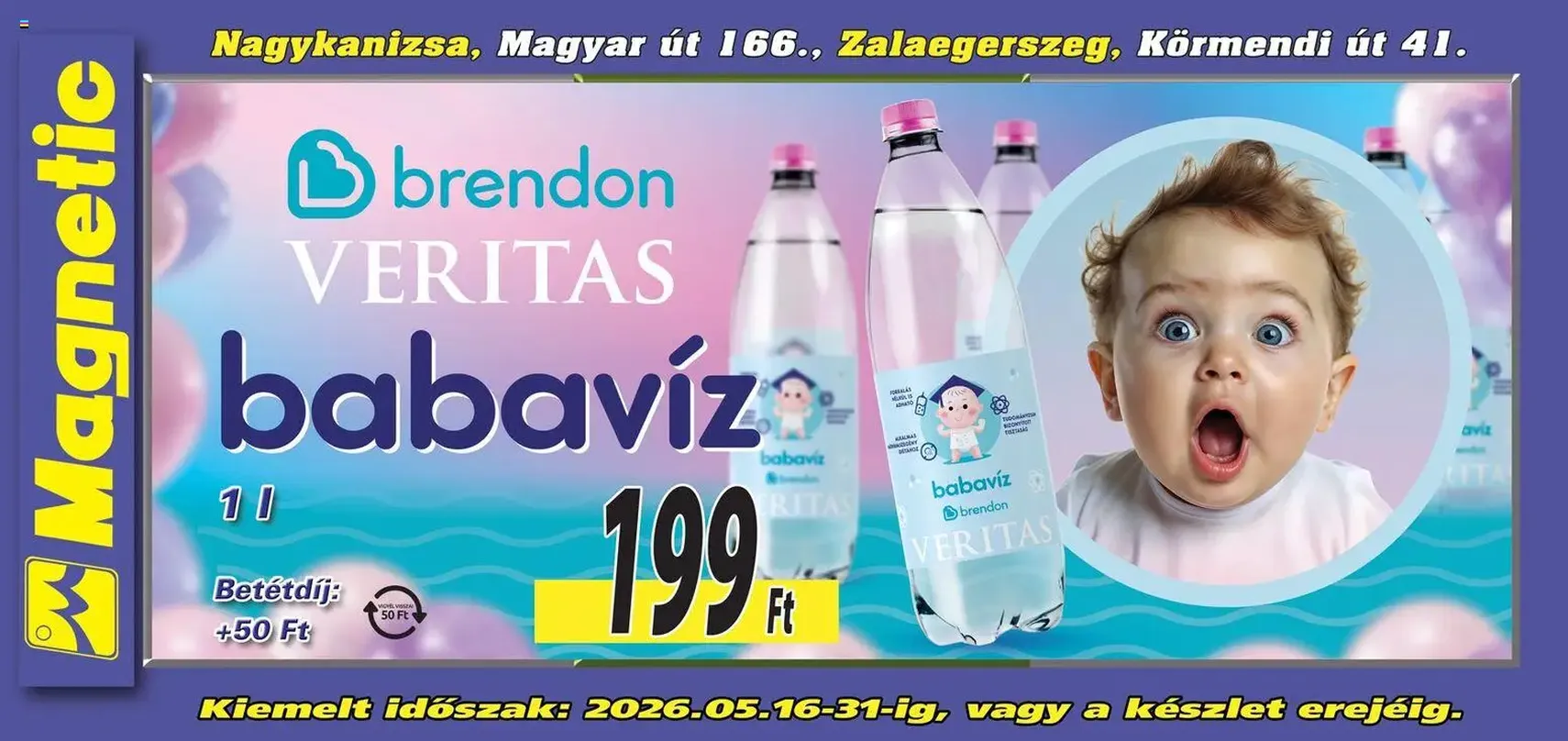 Magnetic Óriásplakátok - 2026.05.16. érvényes szórólap 4 oldal 6 oldalból