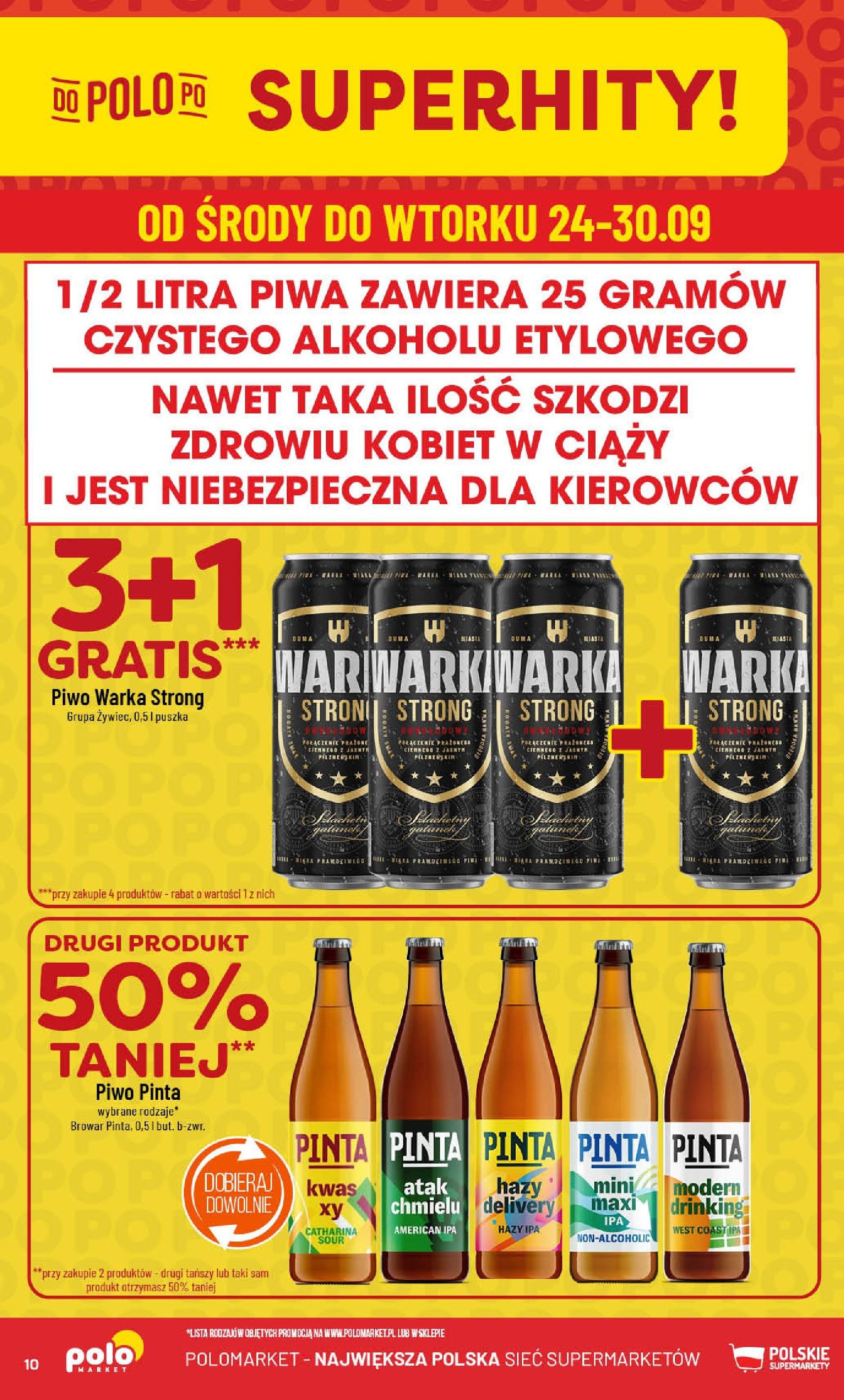 POLOmarket Gazetka - ważny gazetka od 24.09.2025 strona 10 z 76 POLOmarket Gazetka - ważny gazetka od 24.09.2025 strona 10 z 76