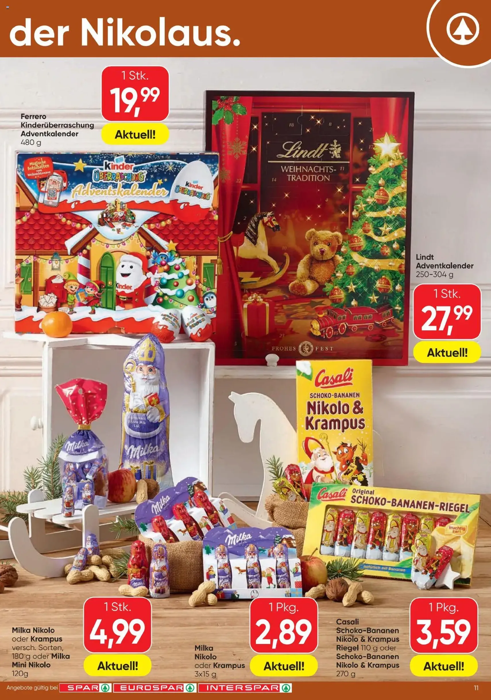 Spar Flugblatt - Gültiger Prospekt ab 20.11.2025, Seite 11 von insgesamt 20