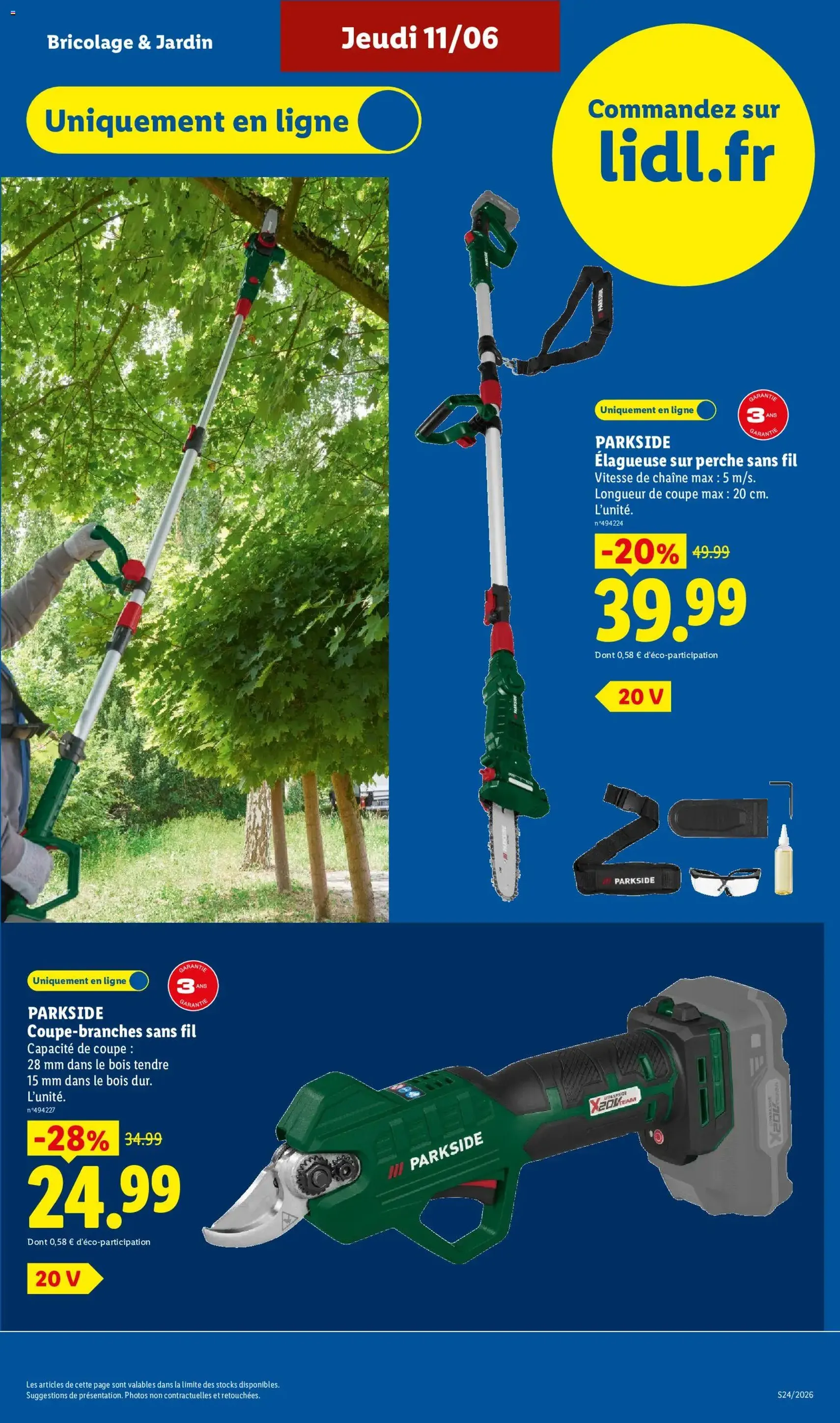 LIDL catalogue - brochure valable à partir du 11/06/2026, page 39 sur 67
