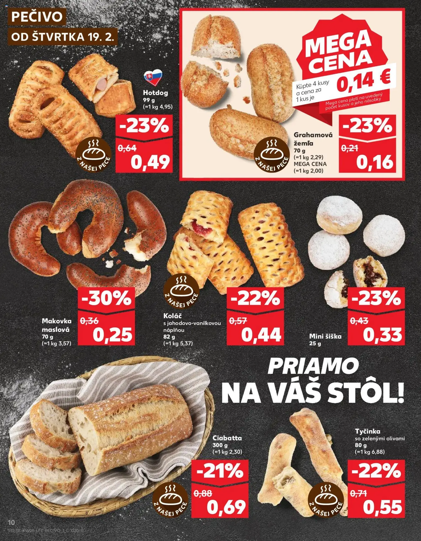 Kaufland SK Akciós újság - 2026.02.19. érvényes szórólap 10 oldal 78 oldalból